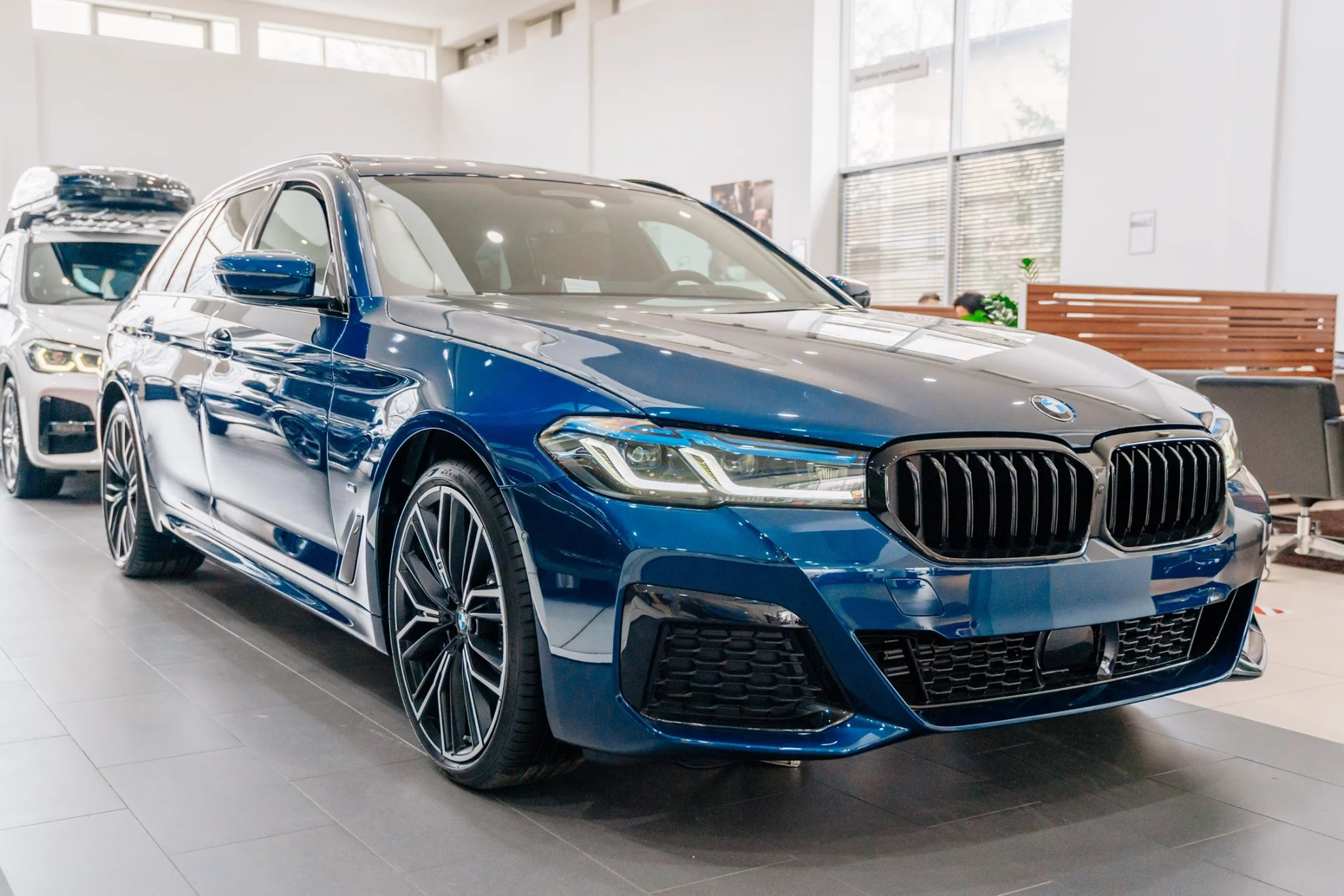 Aegean Blue BMW 5 Series