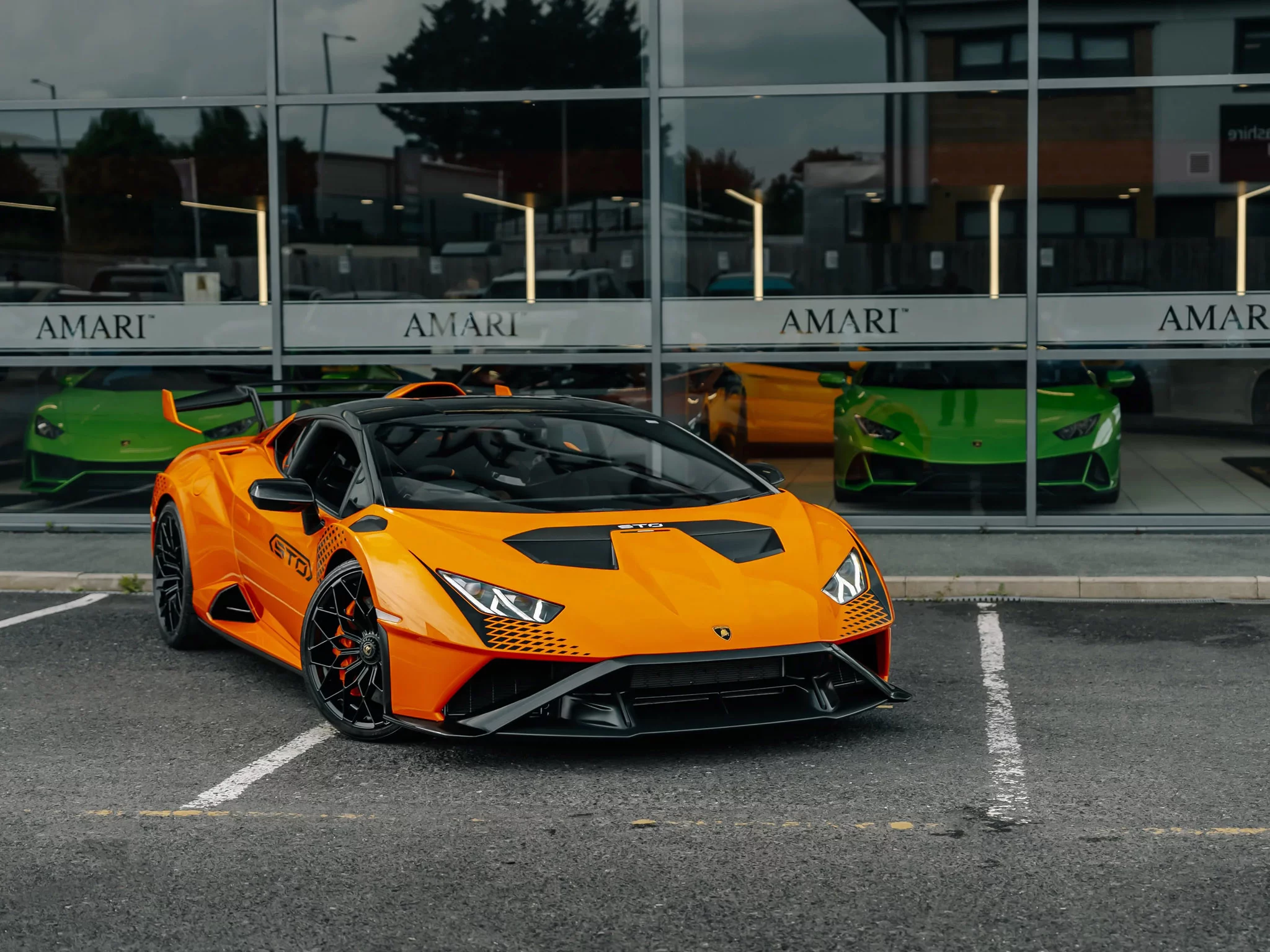 Arancio Borealis Lamborghini Huracán