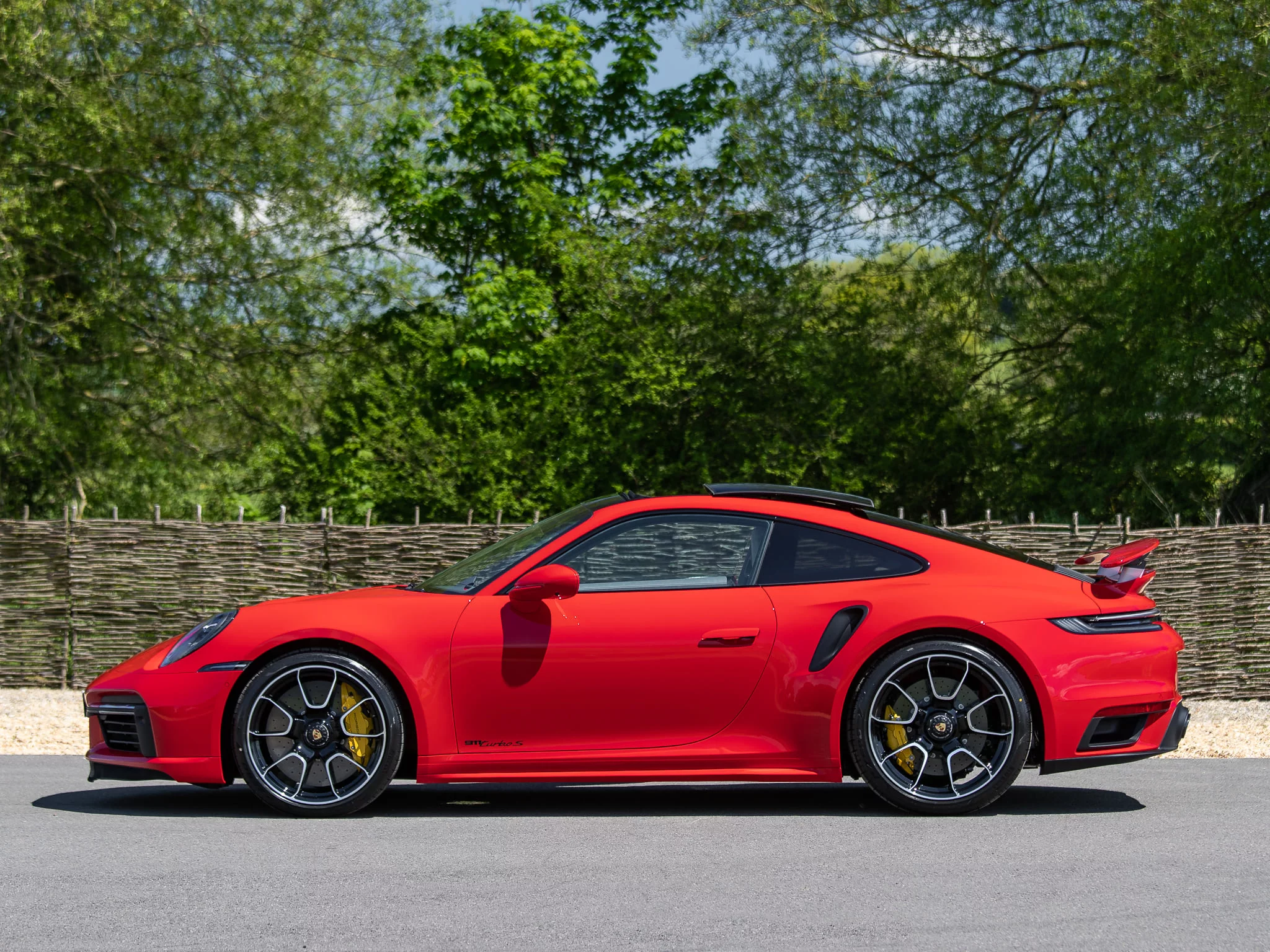 Guards Red Porsche 911 Turbo