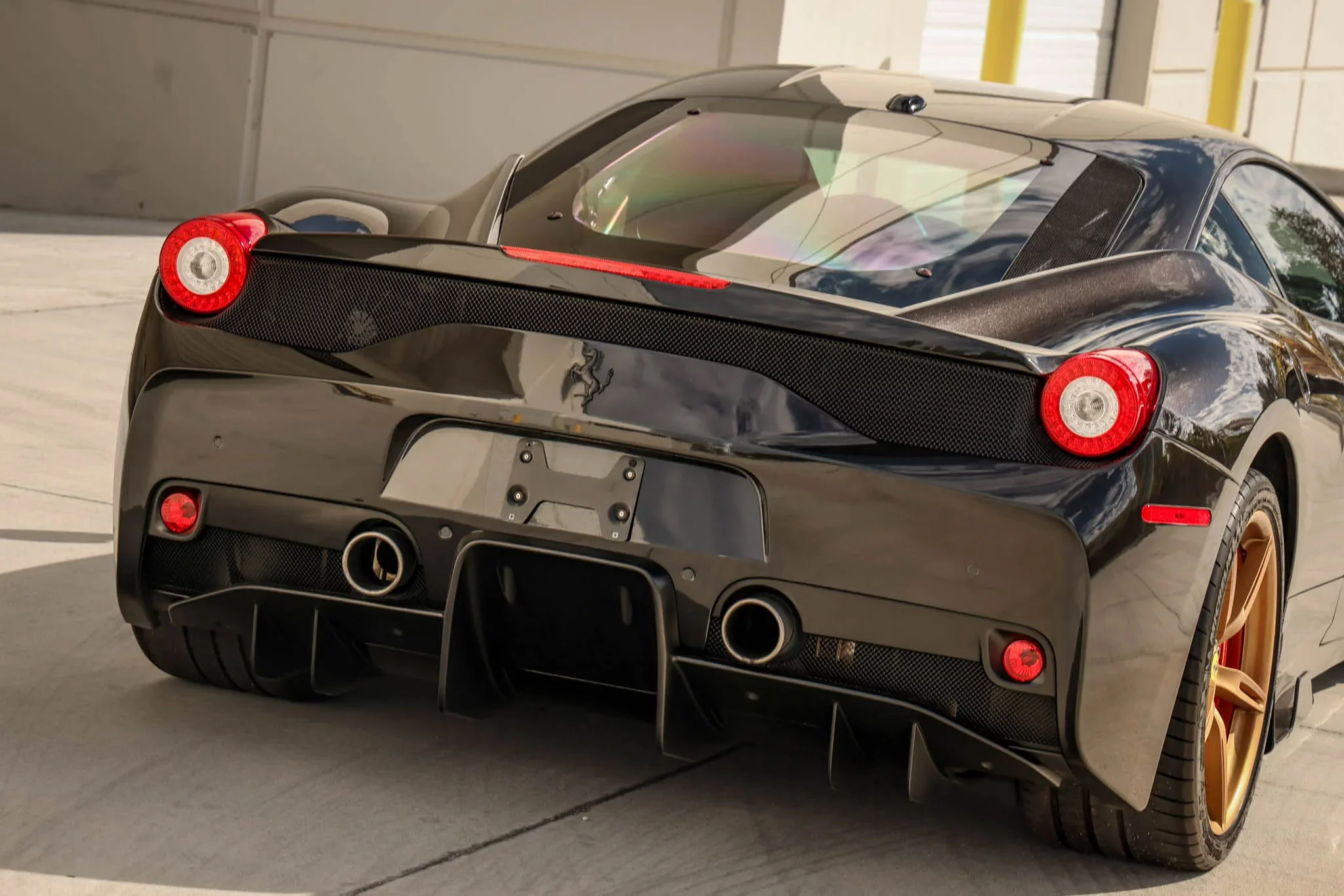 Nero Daytona Ferrari 458