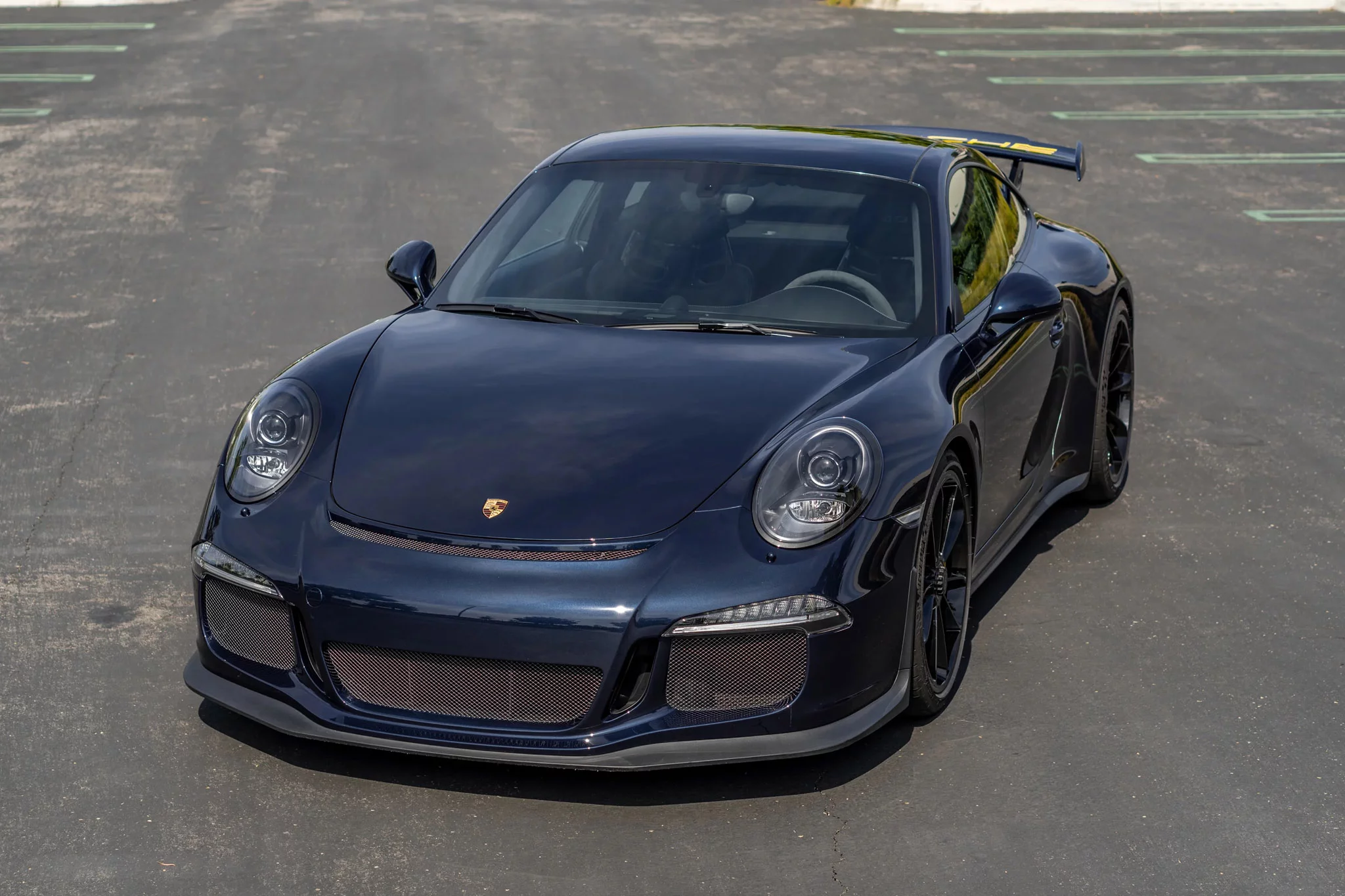Dark Blue Metallic Porsche 911 GT3