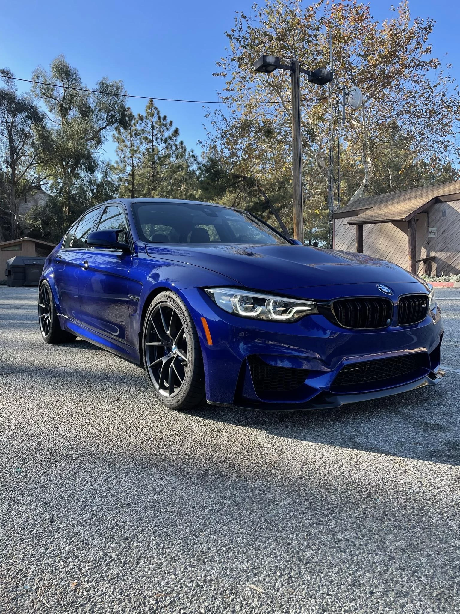 San Marino Blue BMW M3