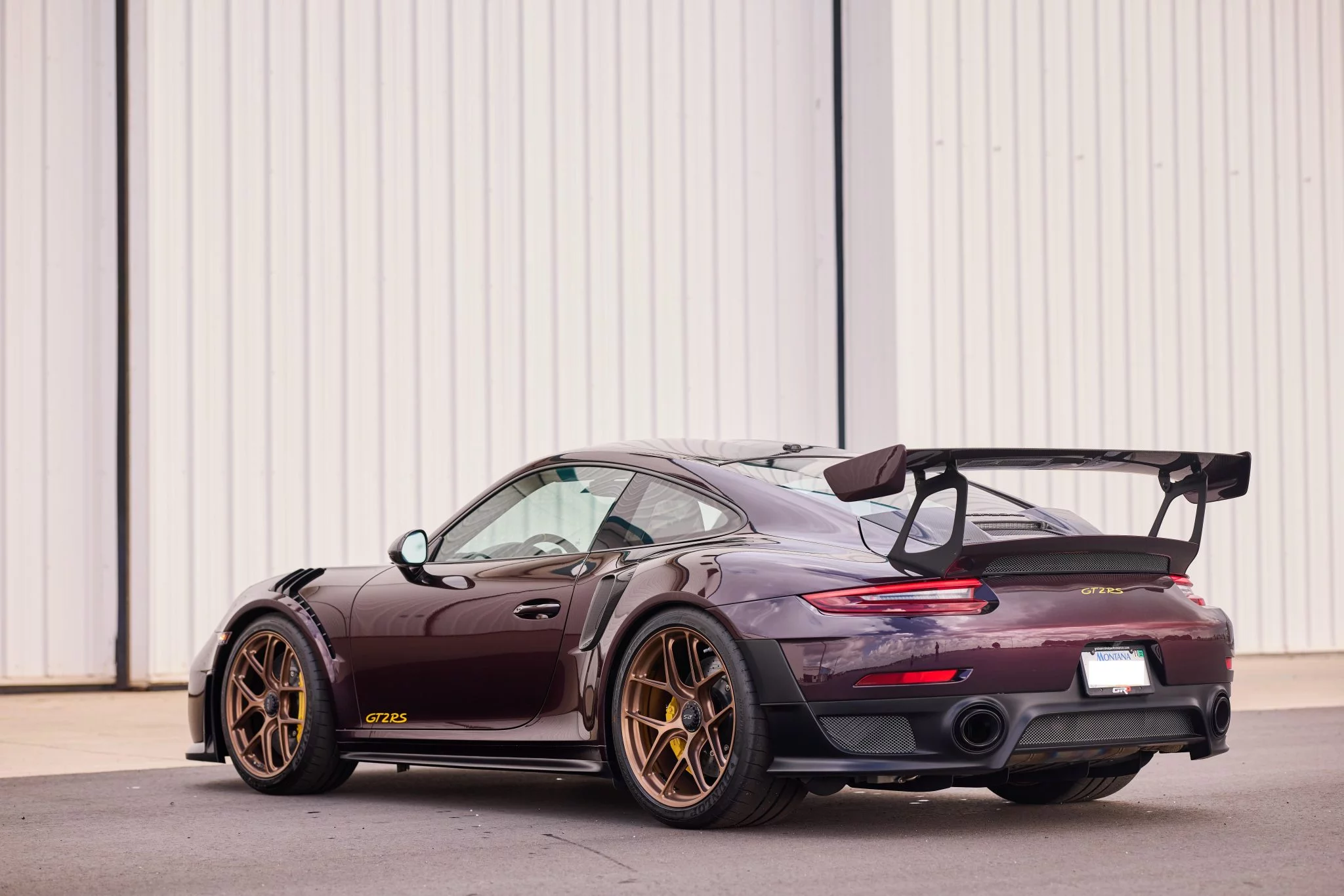 Amethyst Metallic Porsche 911 GT2 RS