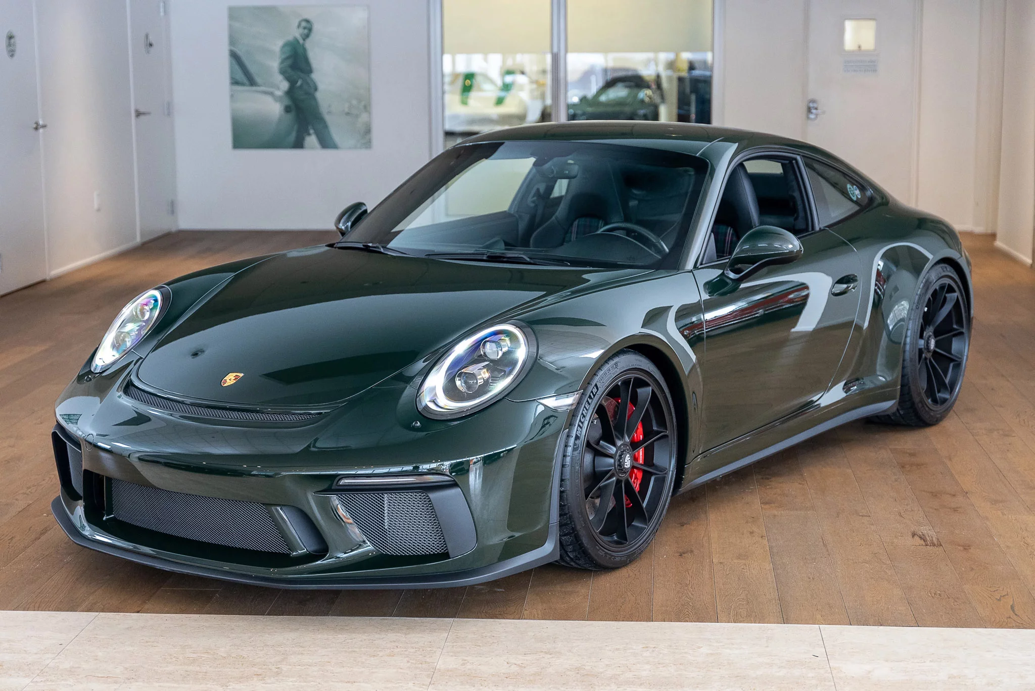 Brewster Green Porsche 911 GT3