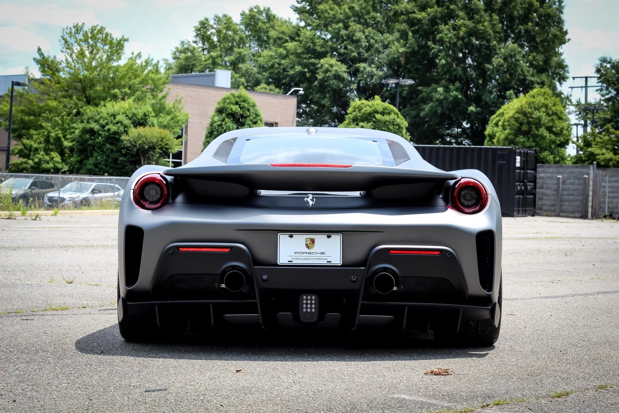 Grigio Silverstone Opaco Ferrari 488