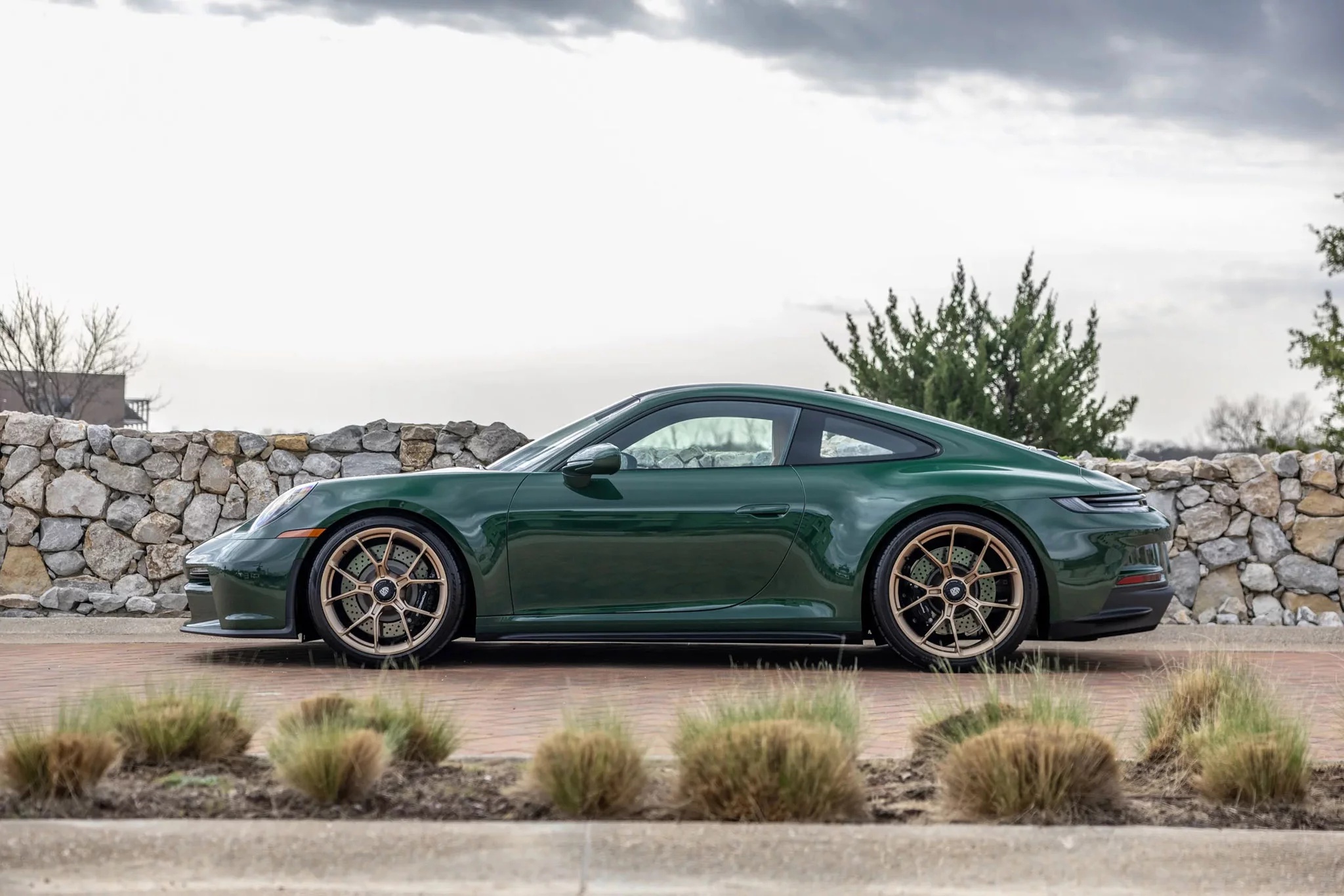 British Racing Green Porsche 911 GT3