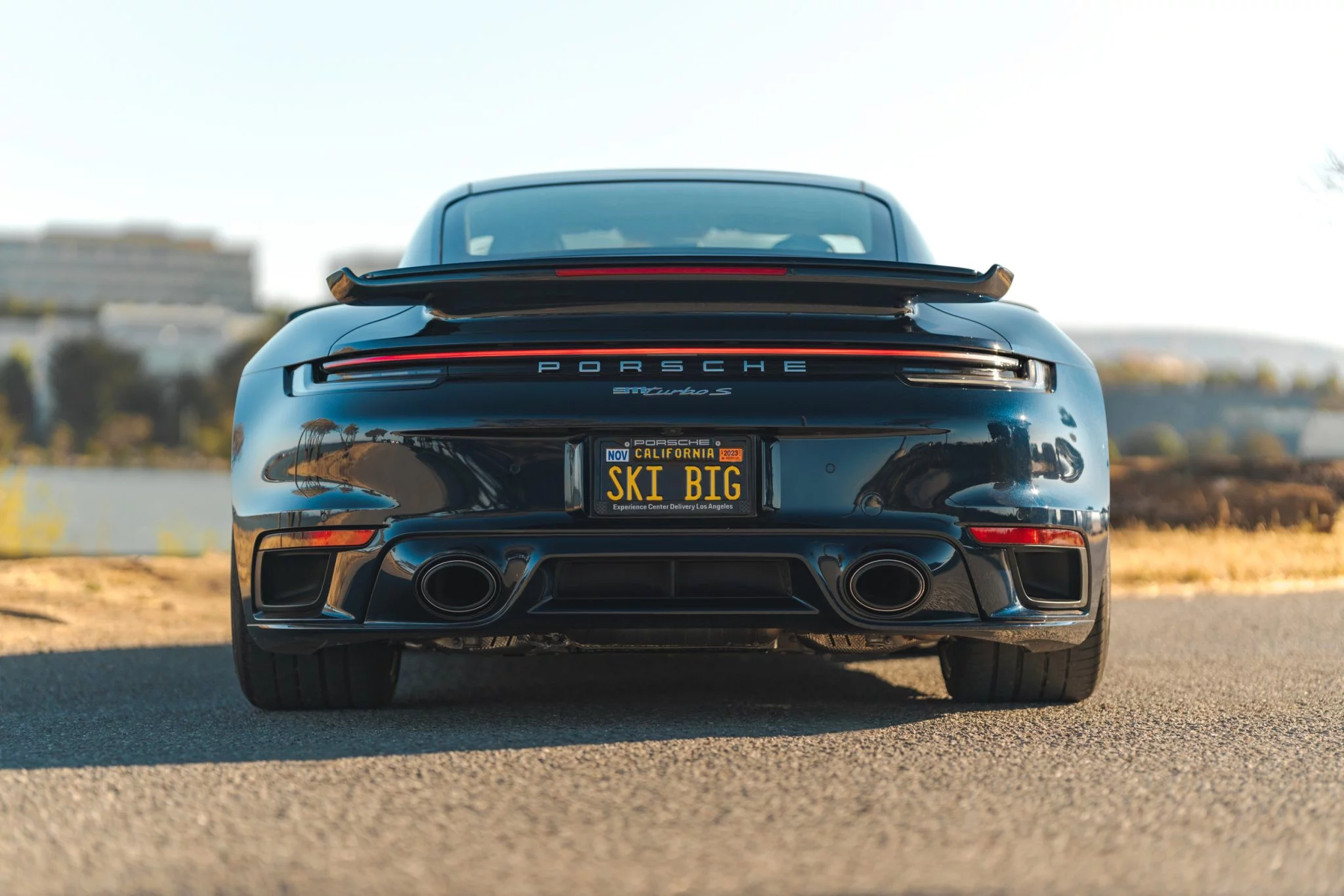 Night Blue Metallic Porsche 911 Turbo