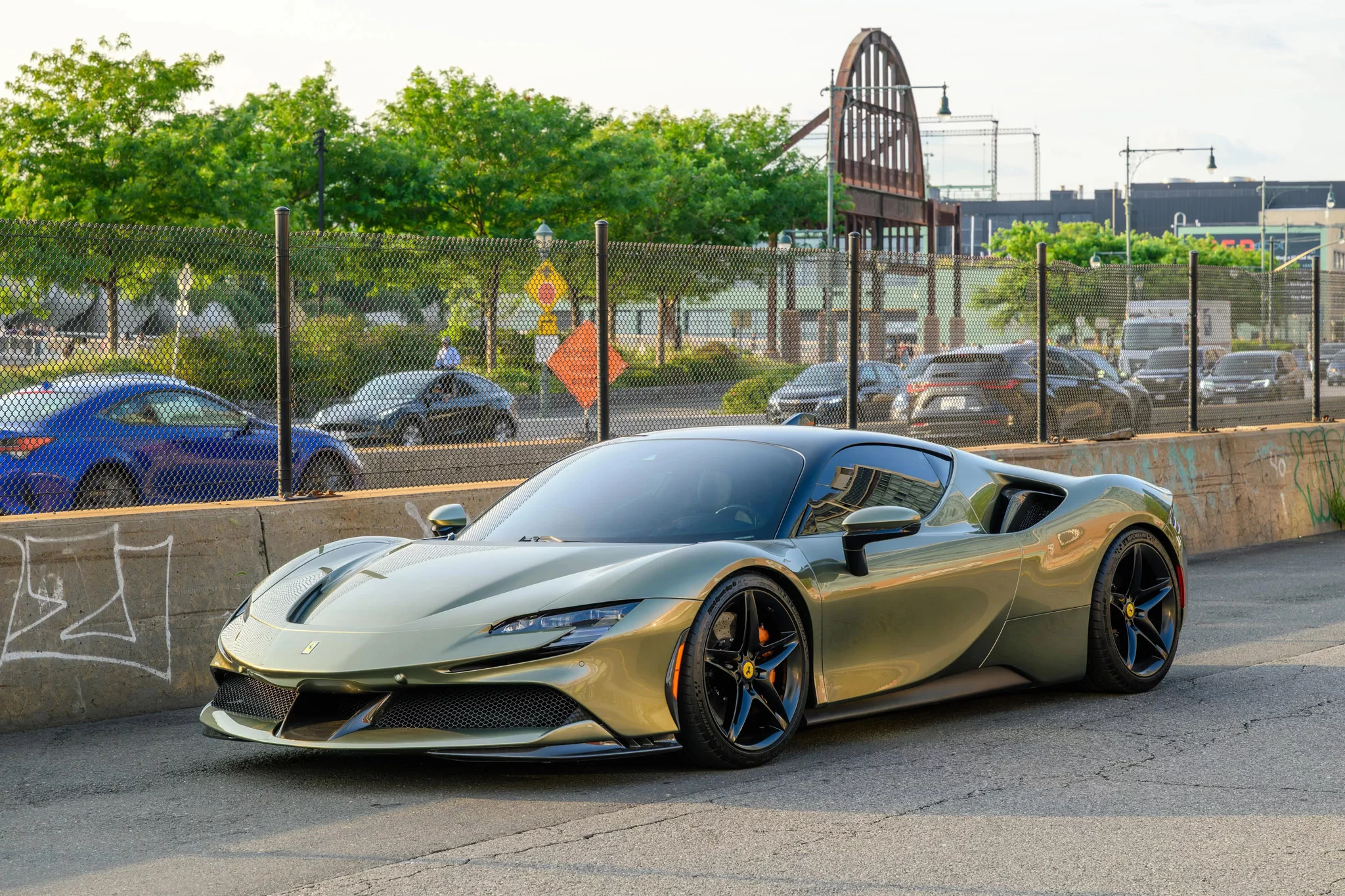 Verde Masoni Ferrari SF90