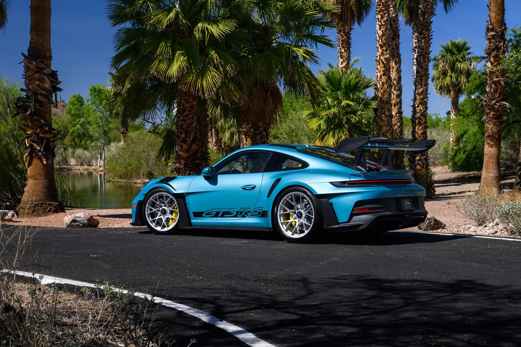 Ipanema Blue Metallic Porsche 911 GT3 RS