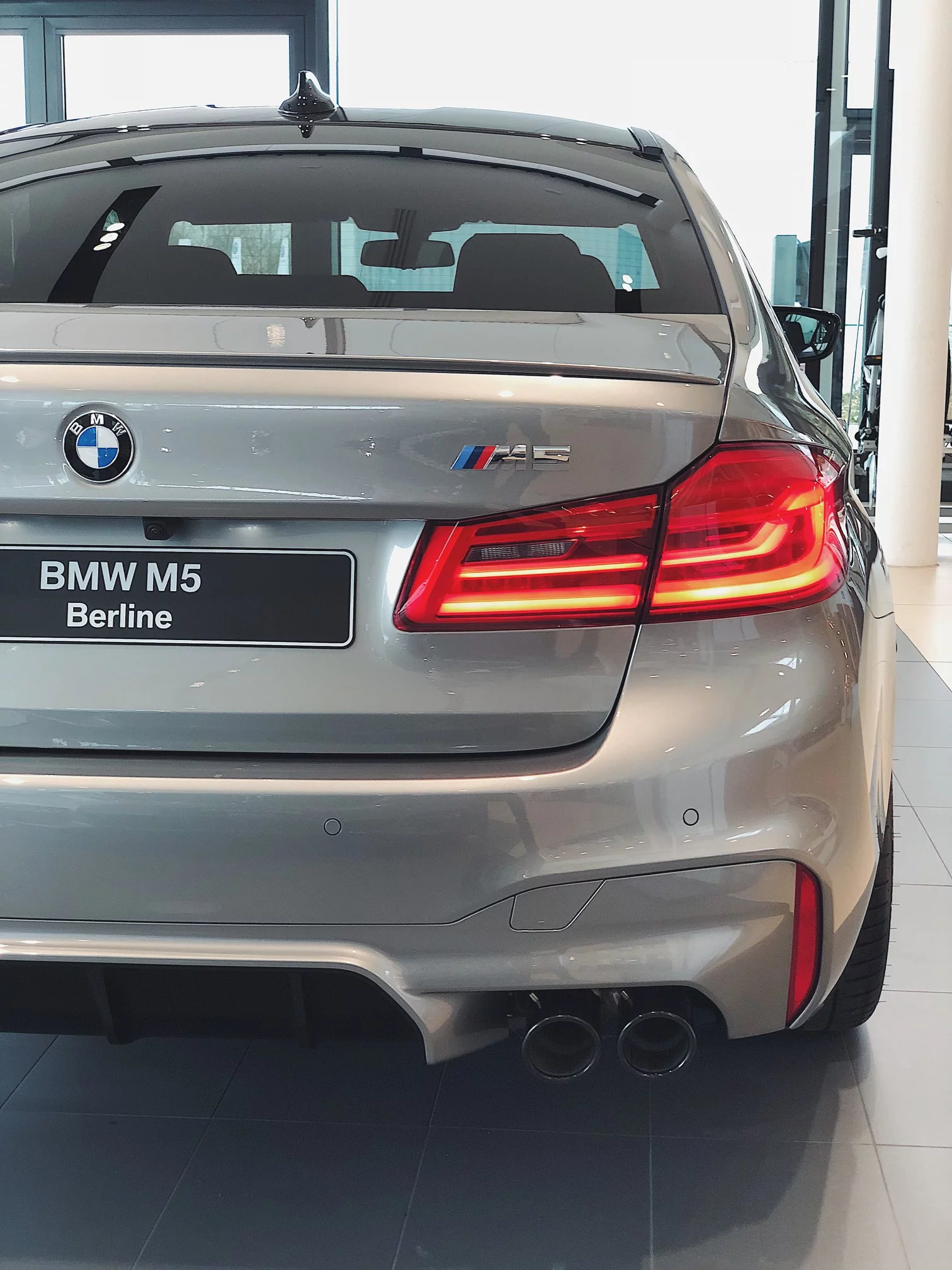 Donington Grey BMW M5