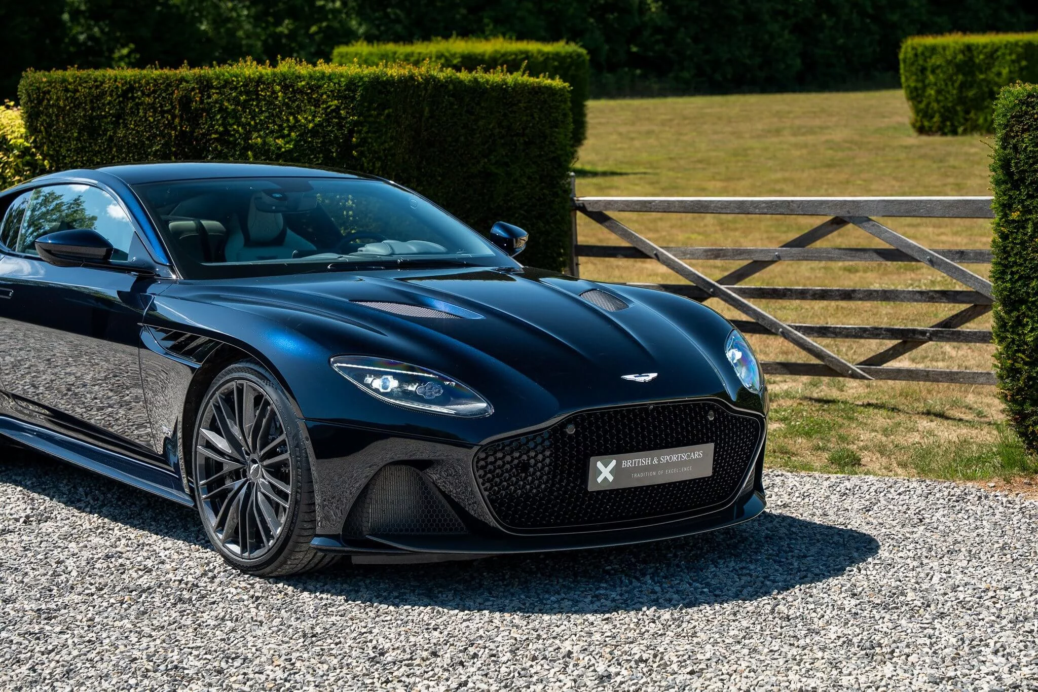 Ultramarine Black Aston Martin DBS