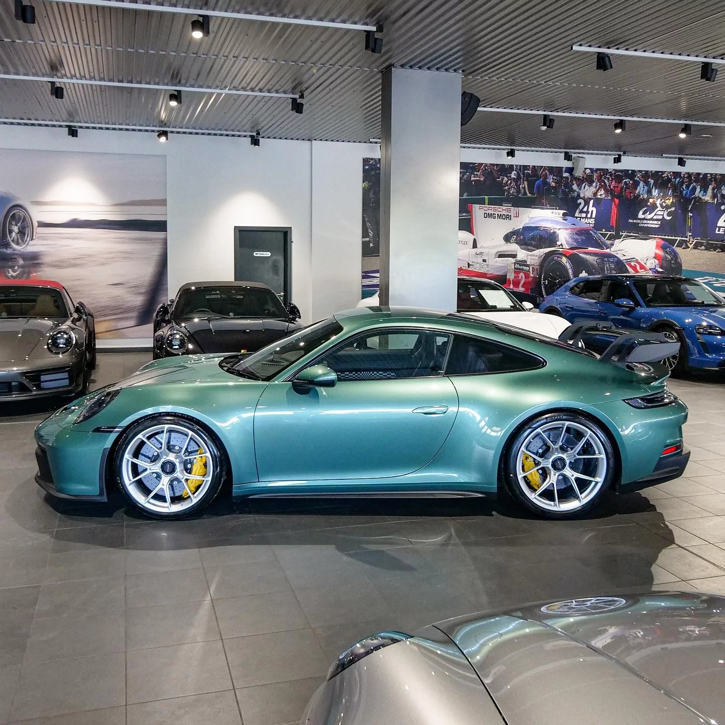 Racing Green Metallic Porsche 911 GT3