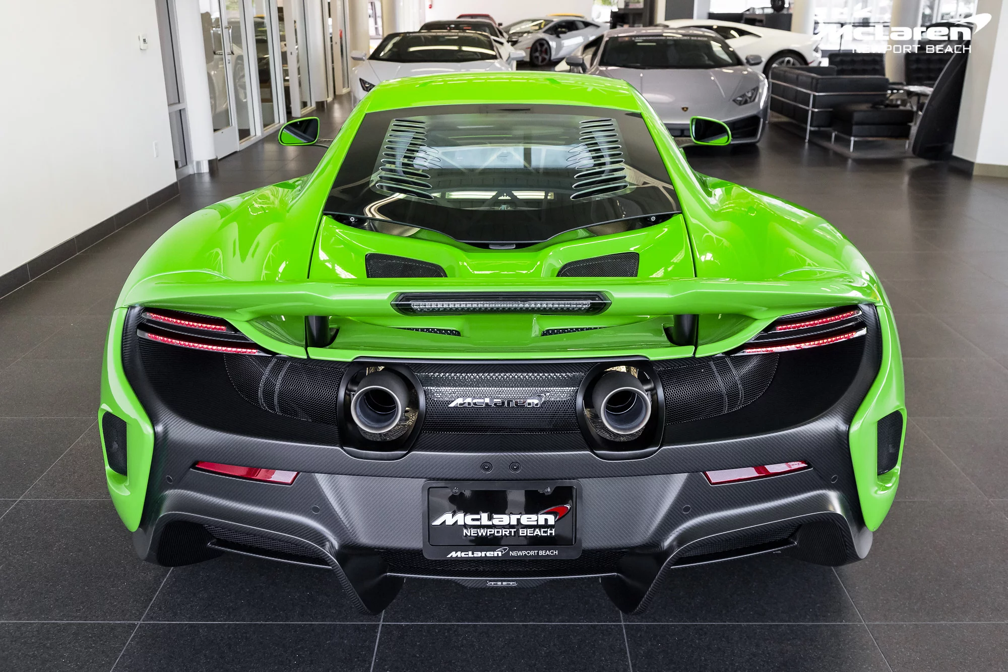 Mantis Green McLaren 675LT