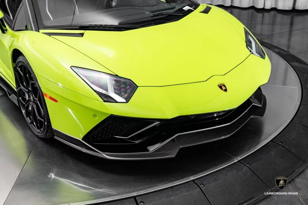 Verde Scandal Lamborghini Aventador