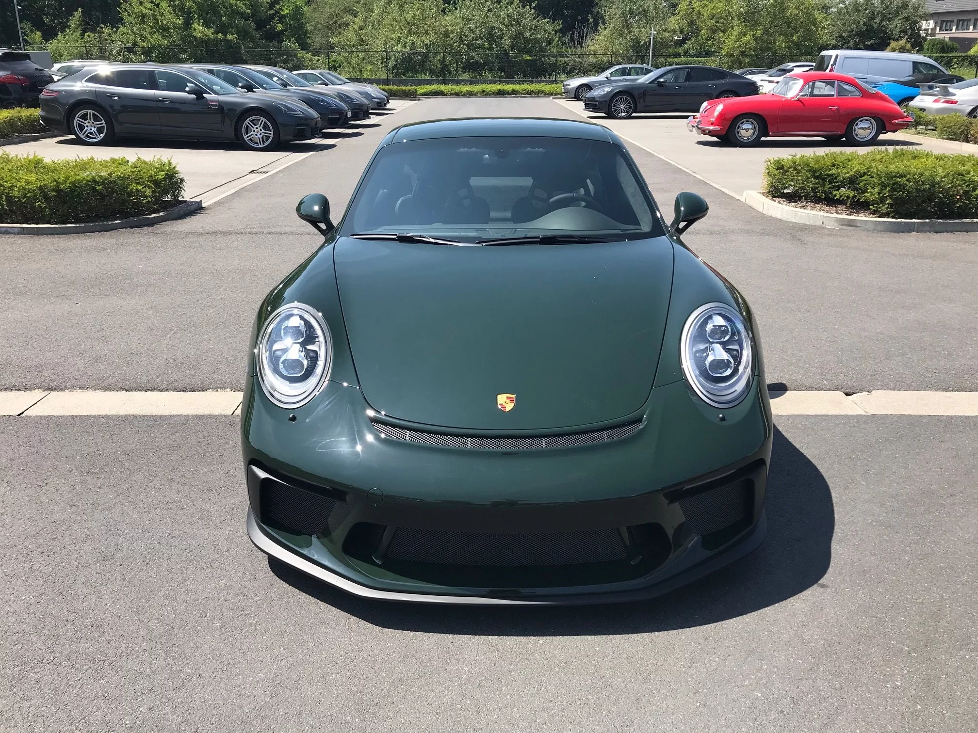 Brewster Green Porsche 911 GT3