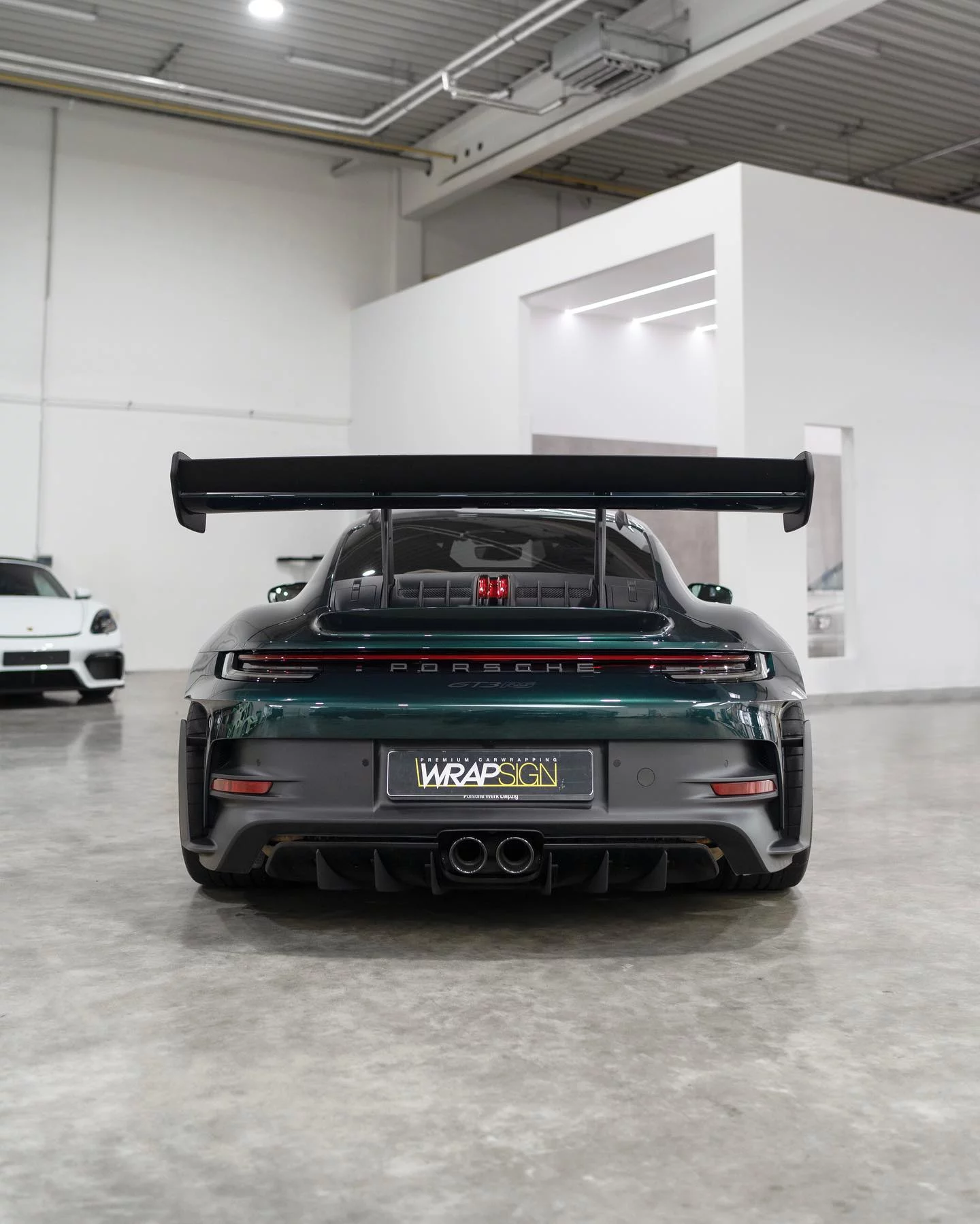 Jet Green Metallic Porsche 911 GT3 RS