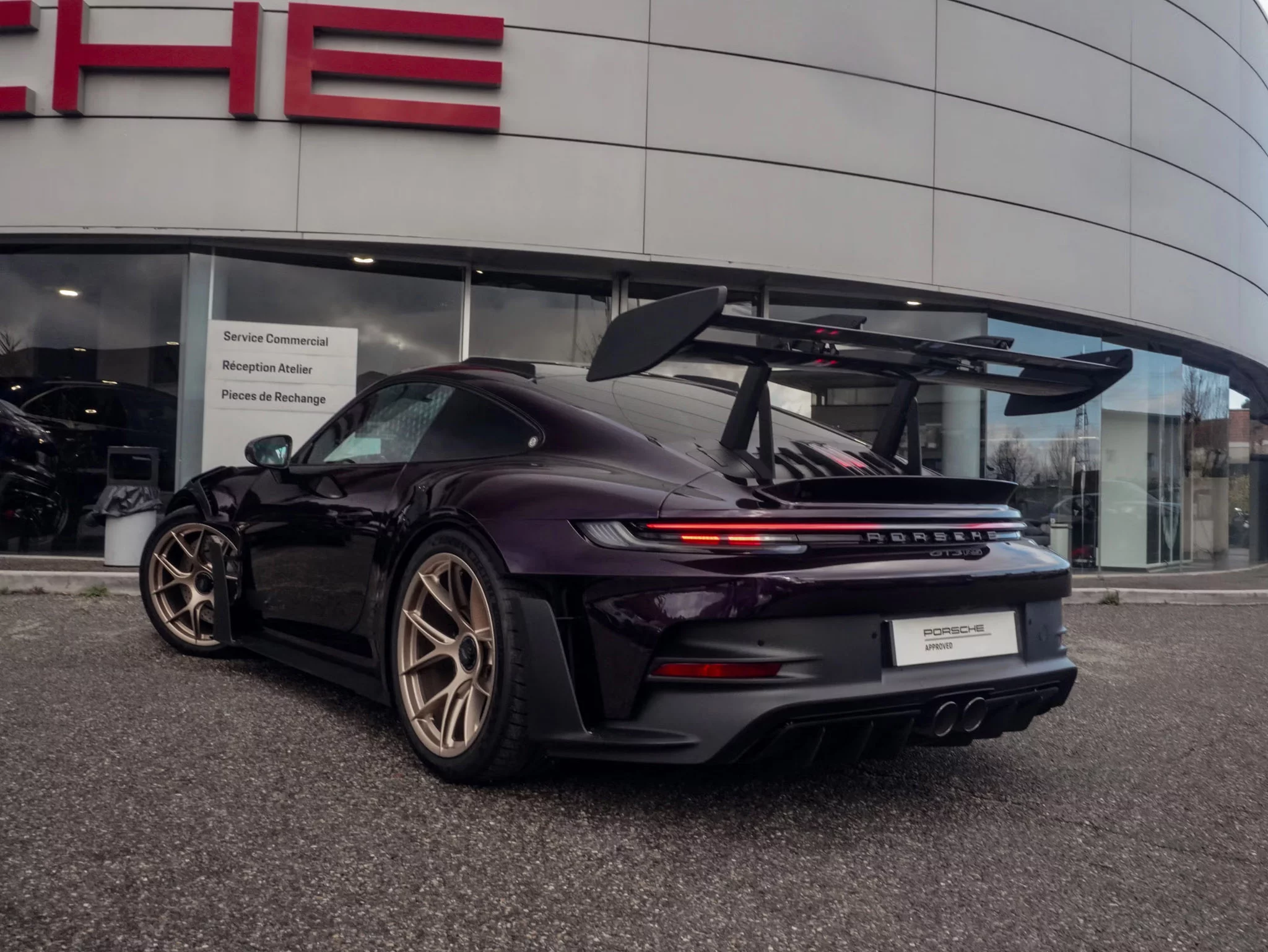 Amethyst Metallic Porsche 911 GT3 RS
