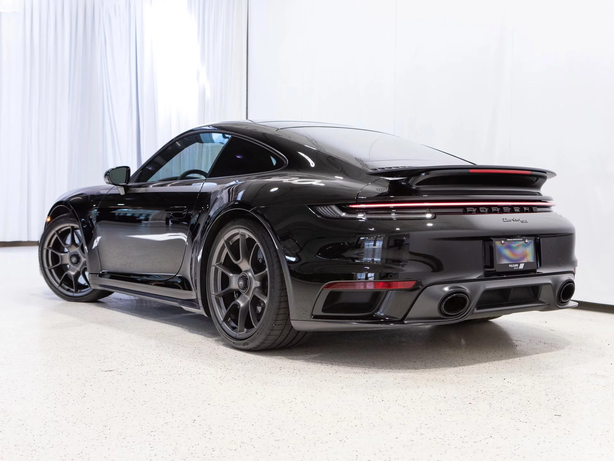 Black Porsche 911 Turbo