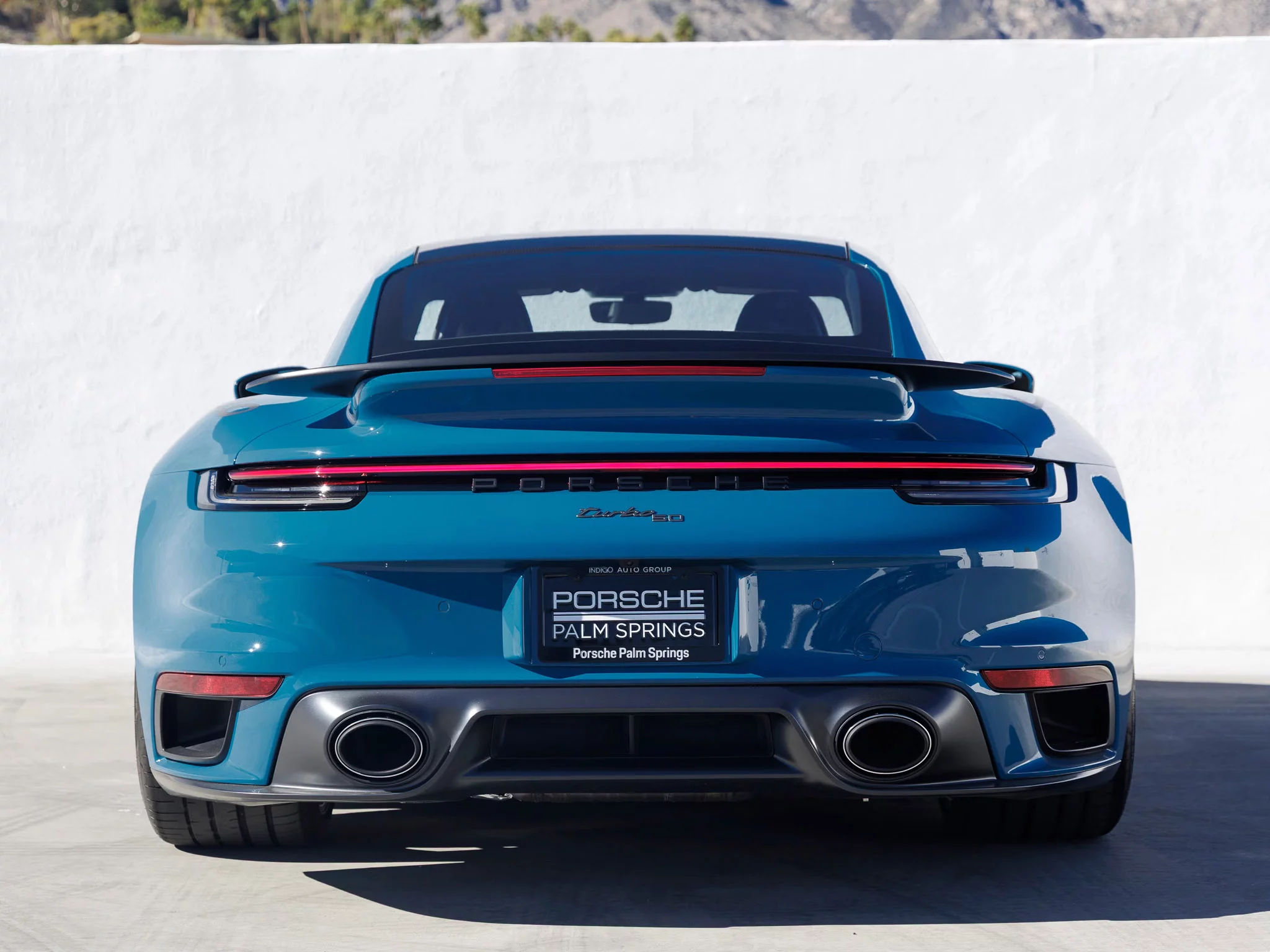 Oslo Blue Porsche 911 Turbo