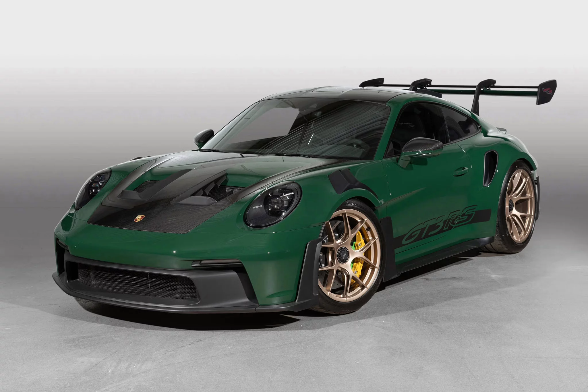 British Racing Green Porsche 911 GT3 RS