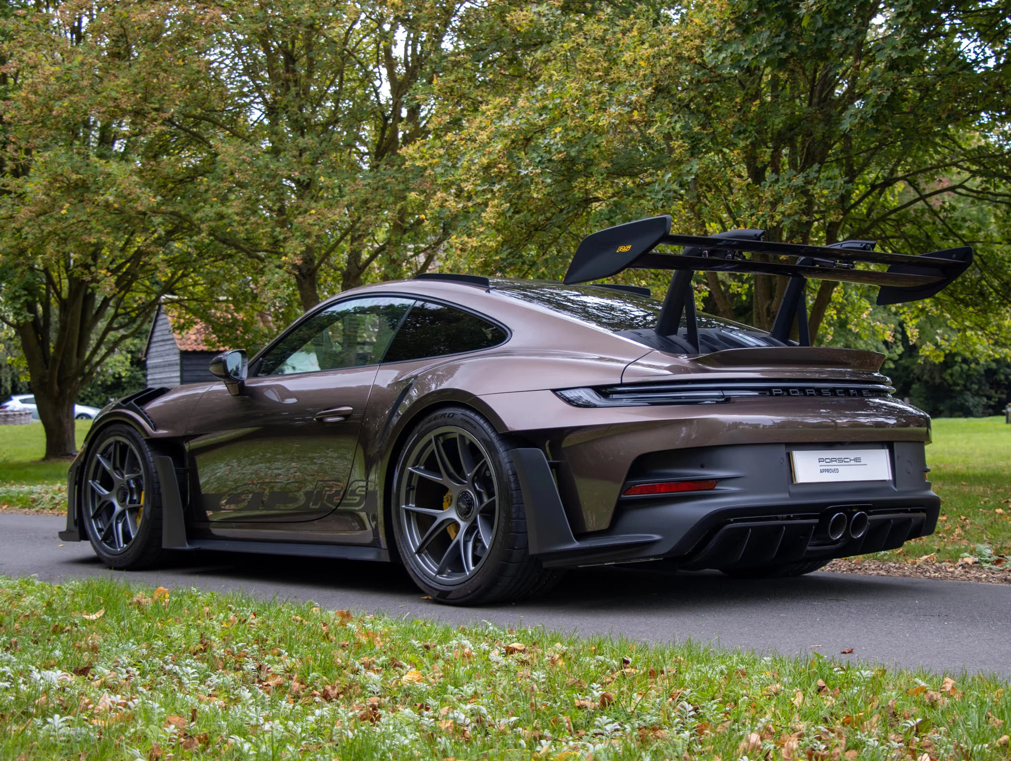 Chestnut Brown Metallic Porsche 911 GT3 RS