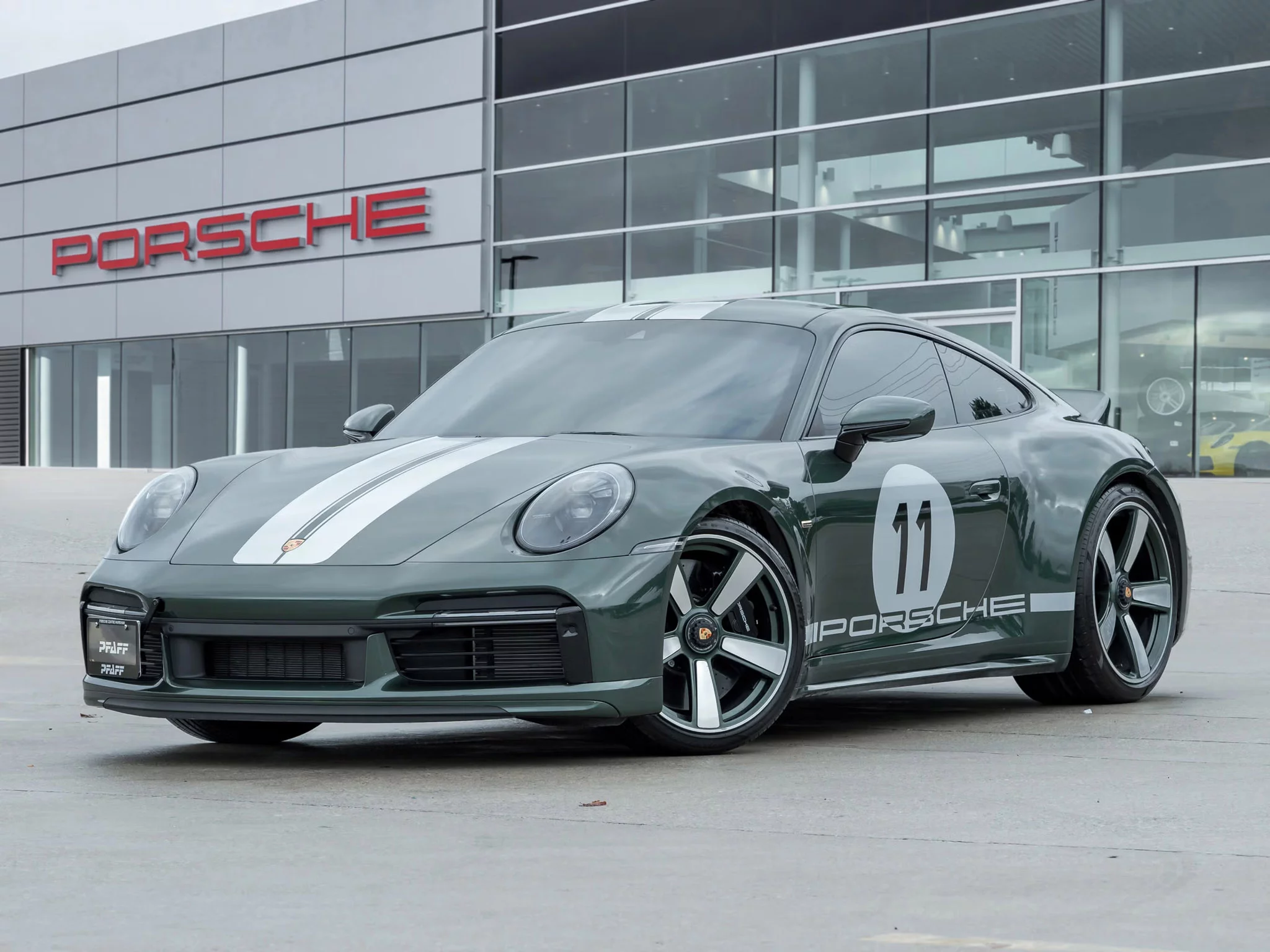 Oak Green Metallic Porsche 911 Sport Classic