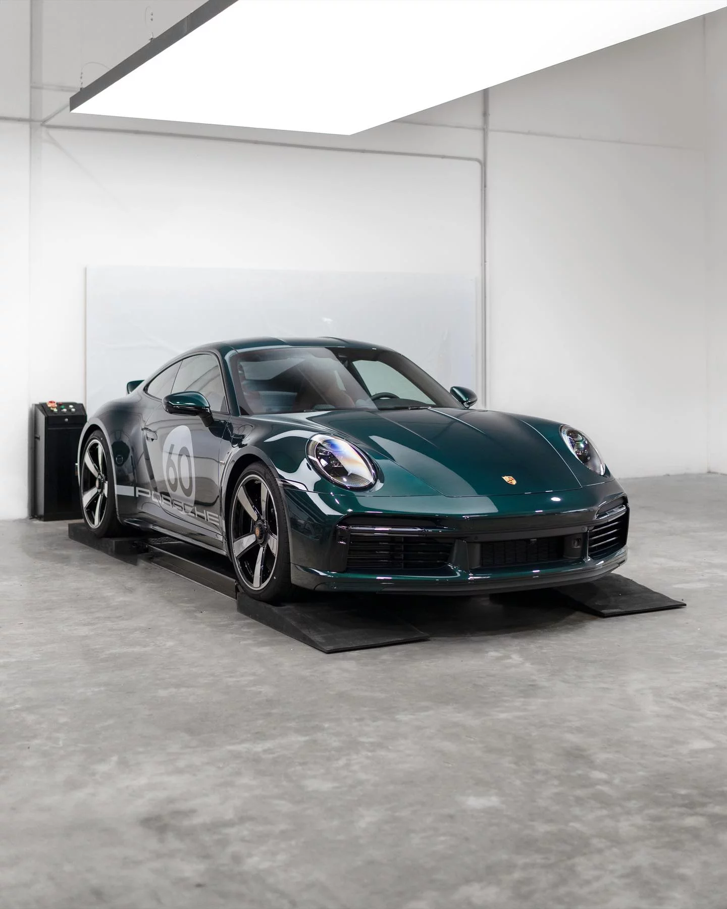 Jet Green Metallic Porsche 911 Sport Classic