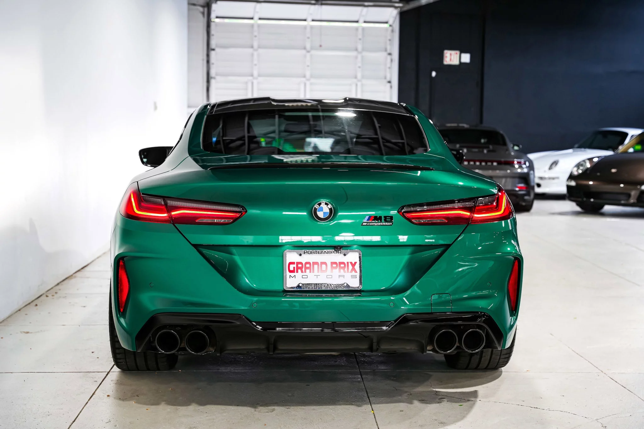 Isle of Man Green BMW M8