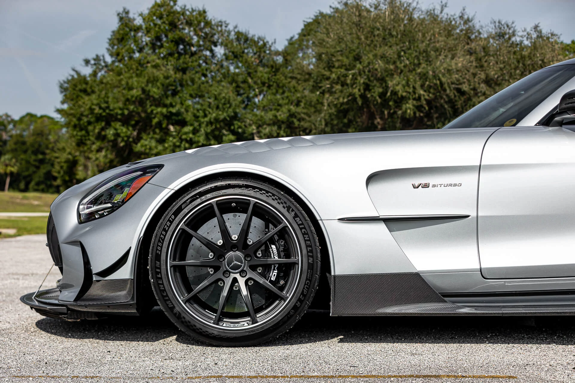 Cirrus Silver Mercedes-AMG GT