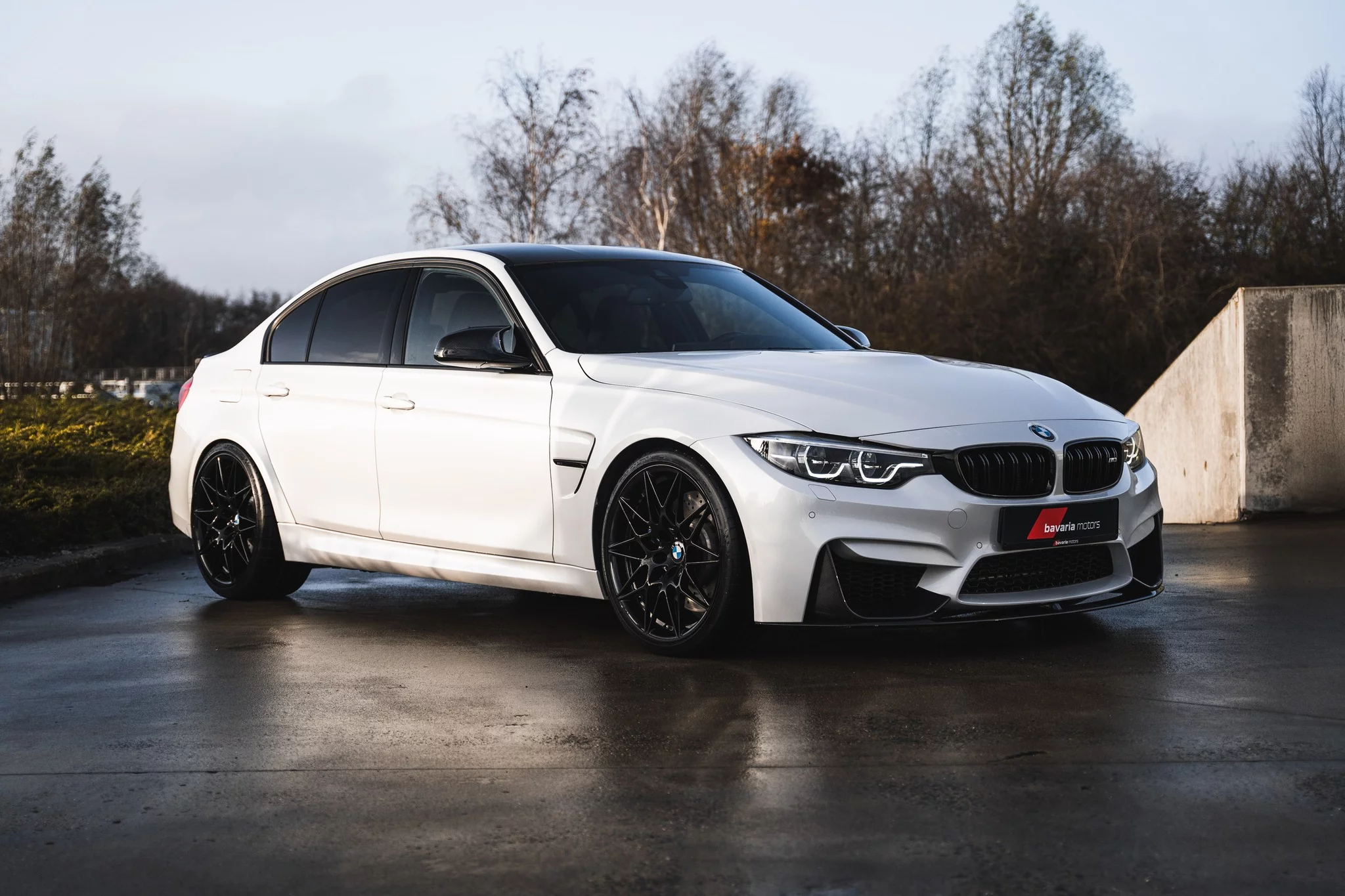 Mineral White BMW M3