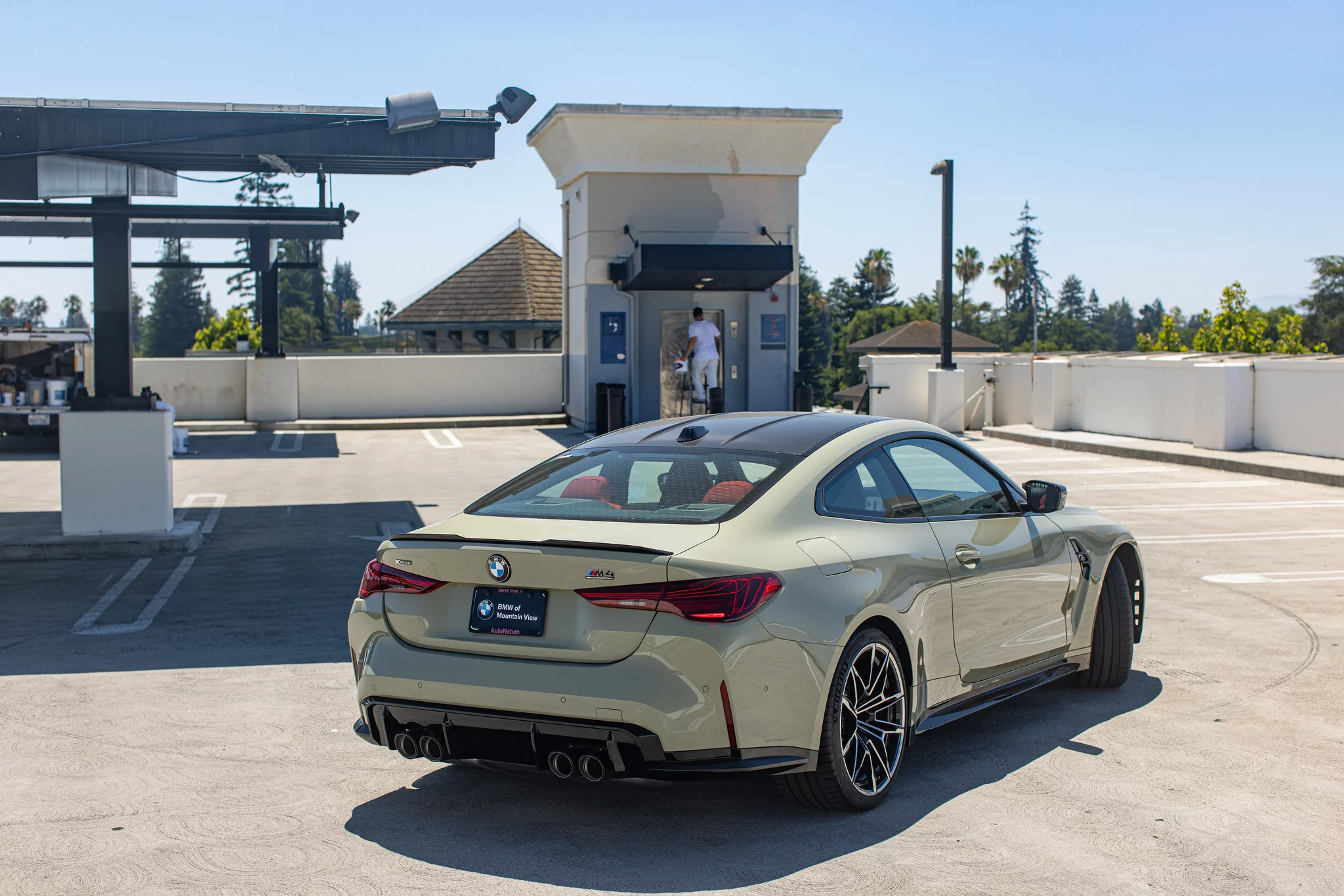 Stone Grey BMW M4