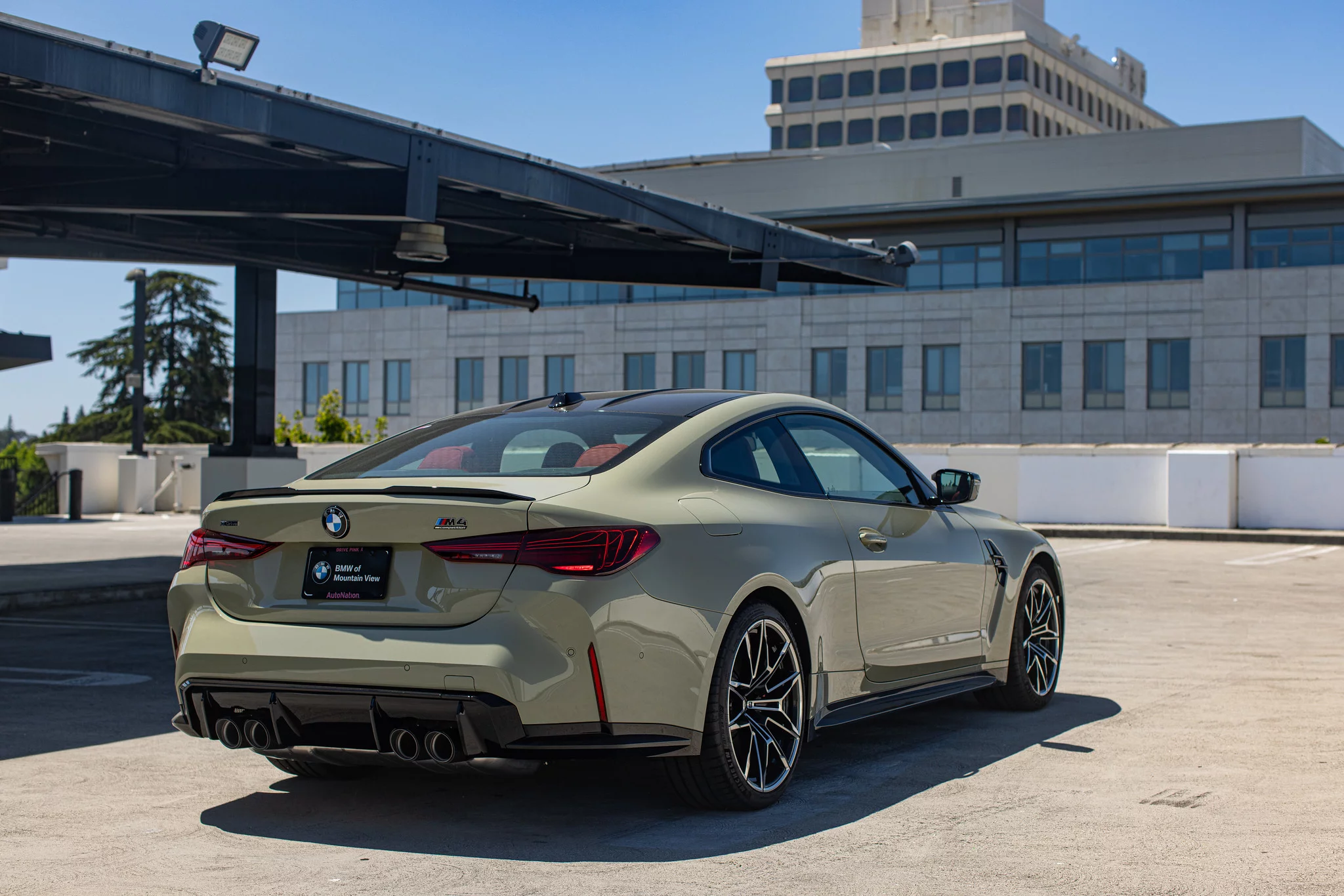 Stone Grey BMW M4
