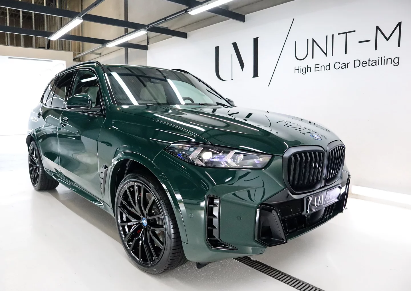 British Racing Green BMW X5