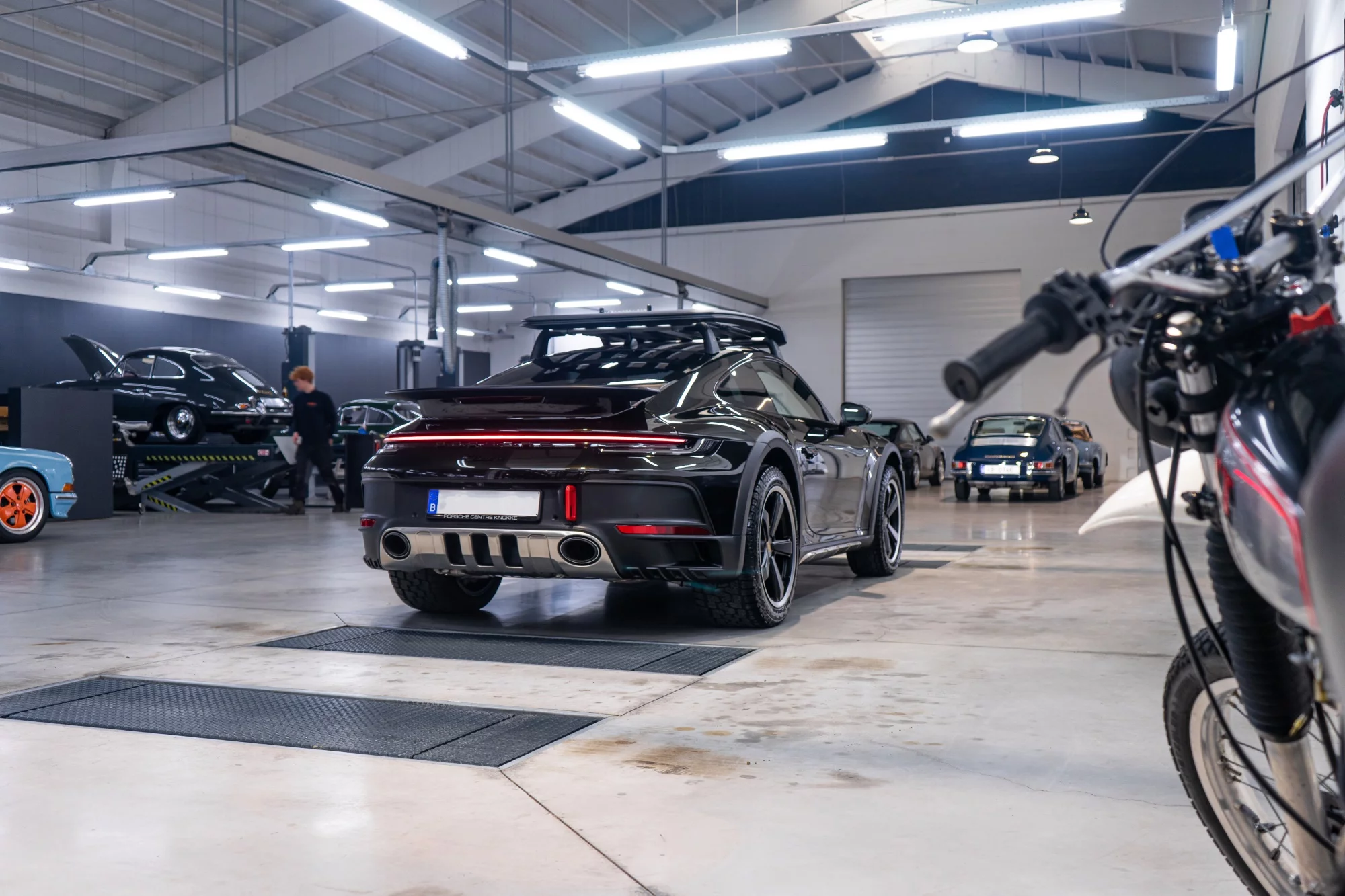 Dark Olive Metallic Porsche 911 Dakar