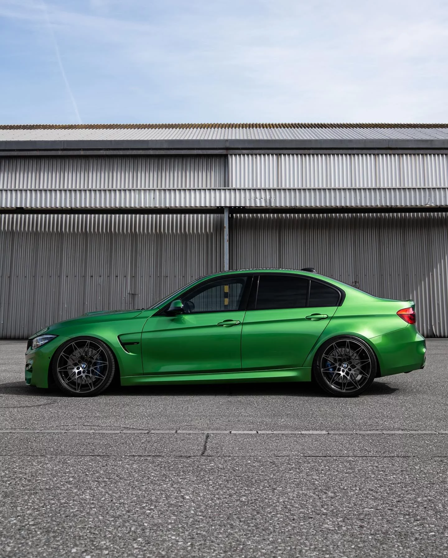 Rally Green BMW M3
