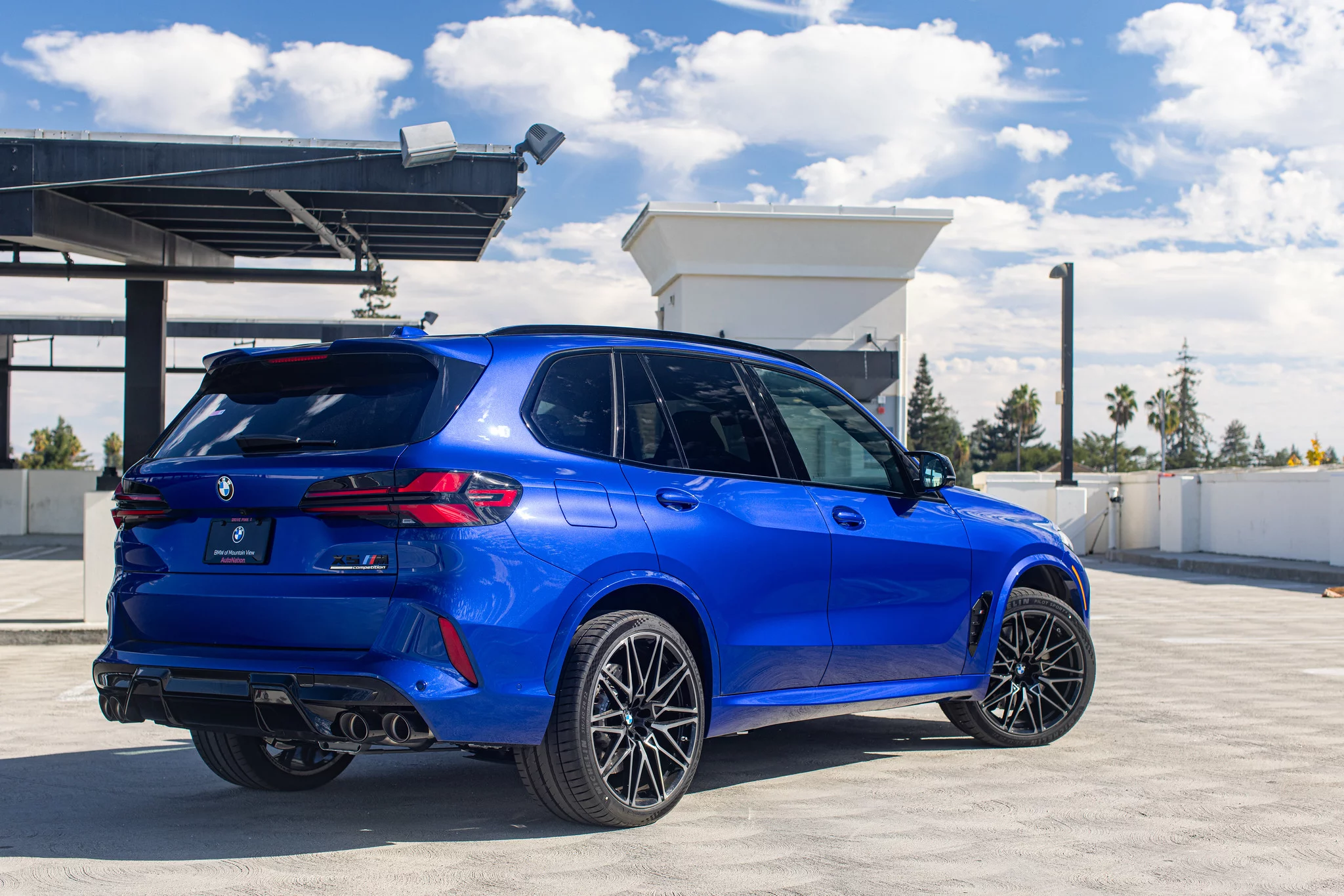 Marina Bay Blue BMW X5
