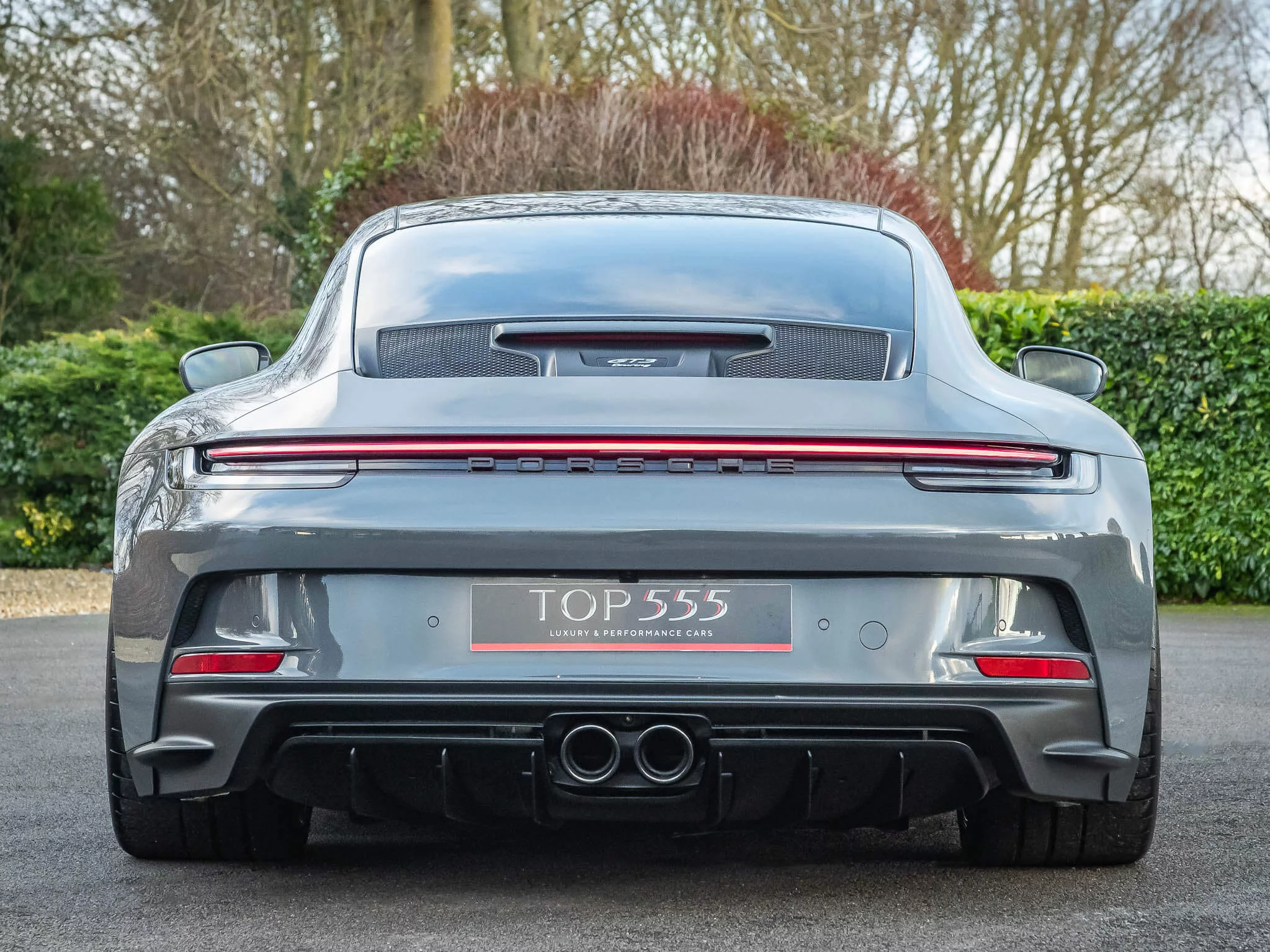 Grigio Telesto Porsche 911 GT3