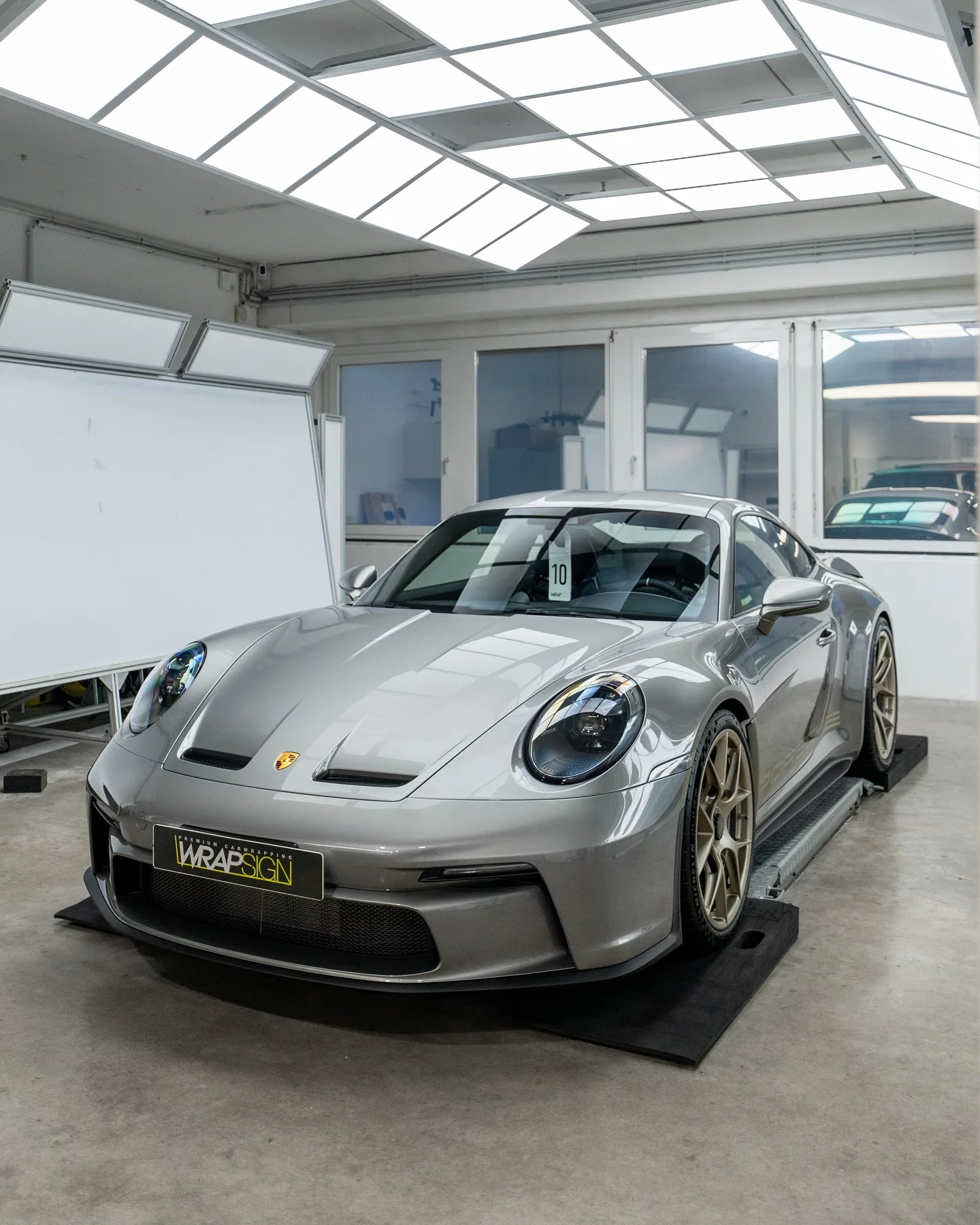 Stone Grey Metallic Porsche 911 GT3