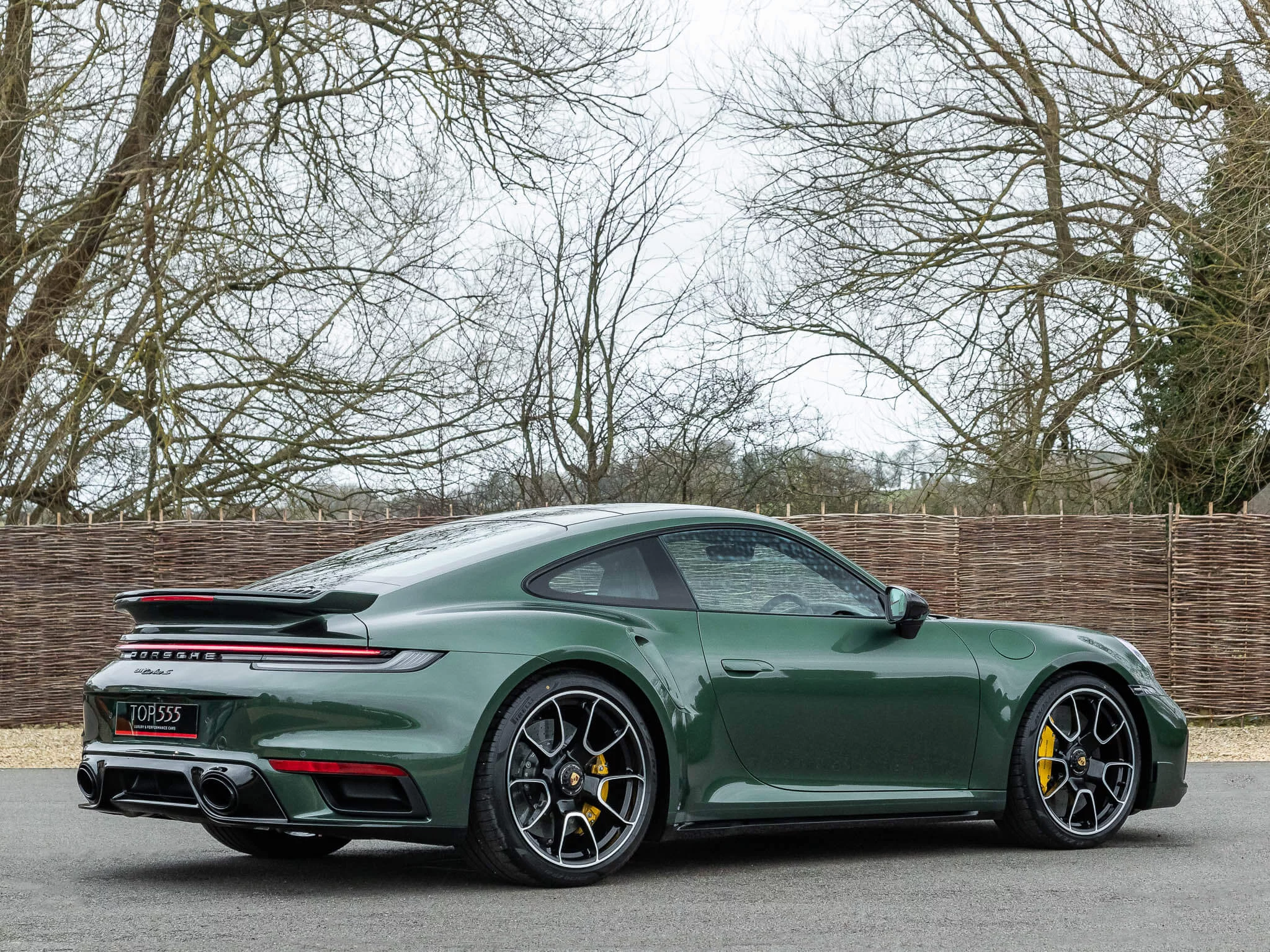 Oak Green Metallic Porsche 911 Turbo