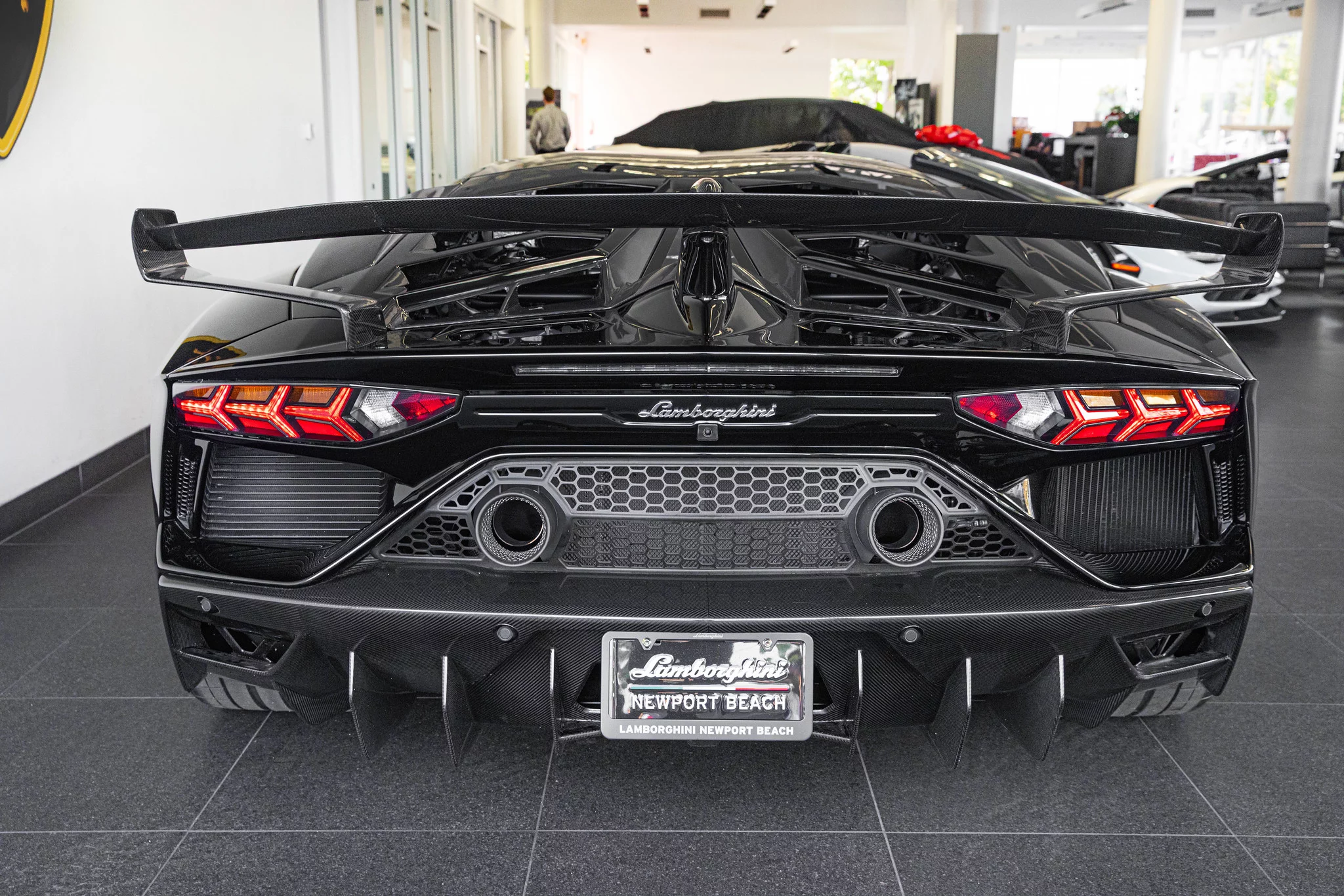 Nero Aldebaran Lamborghini Aventador