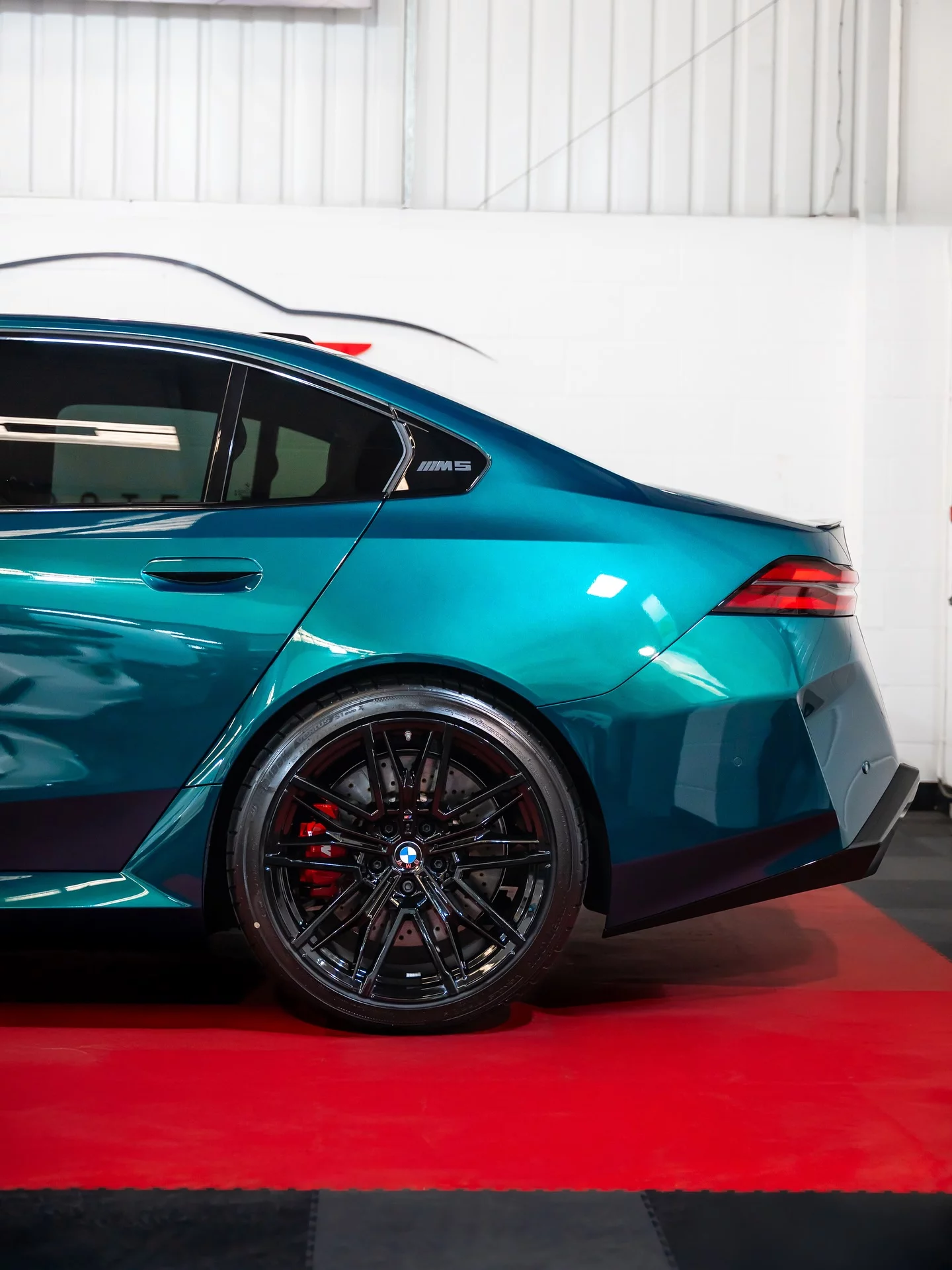 Boston Green BMW M5