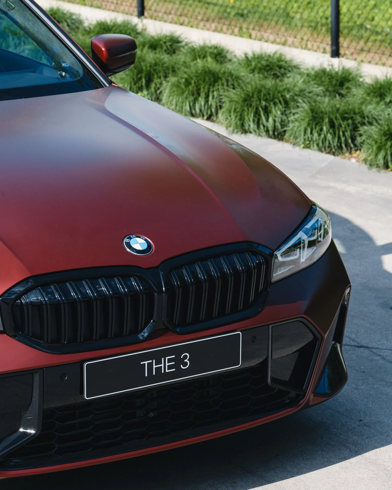 Frozen Preciosa Red BMW 3 Series