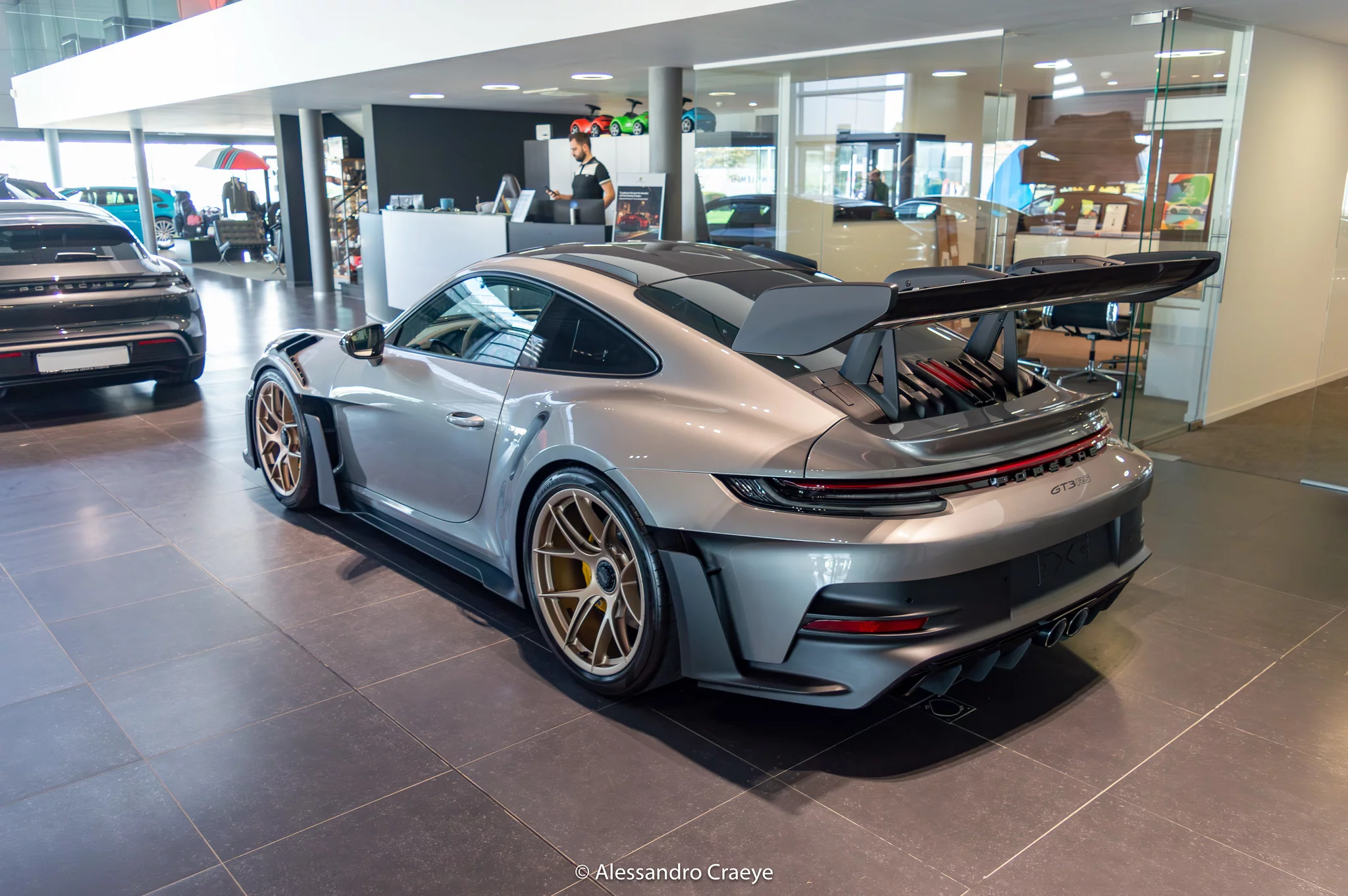Stone Grey Metallic Porsche 911 GT3 RS
