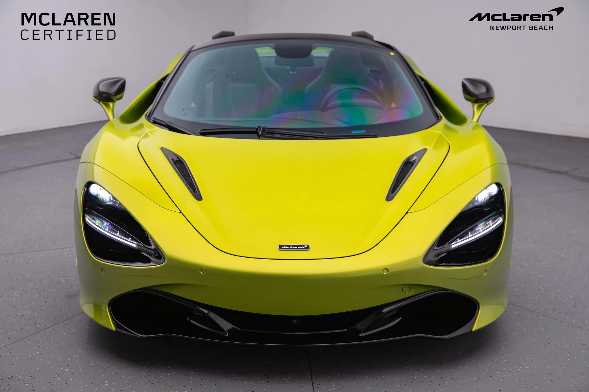 Flux Green McLaren 720S