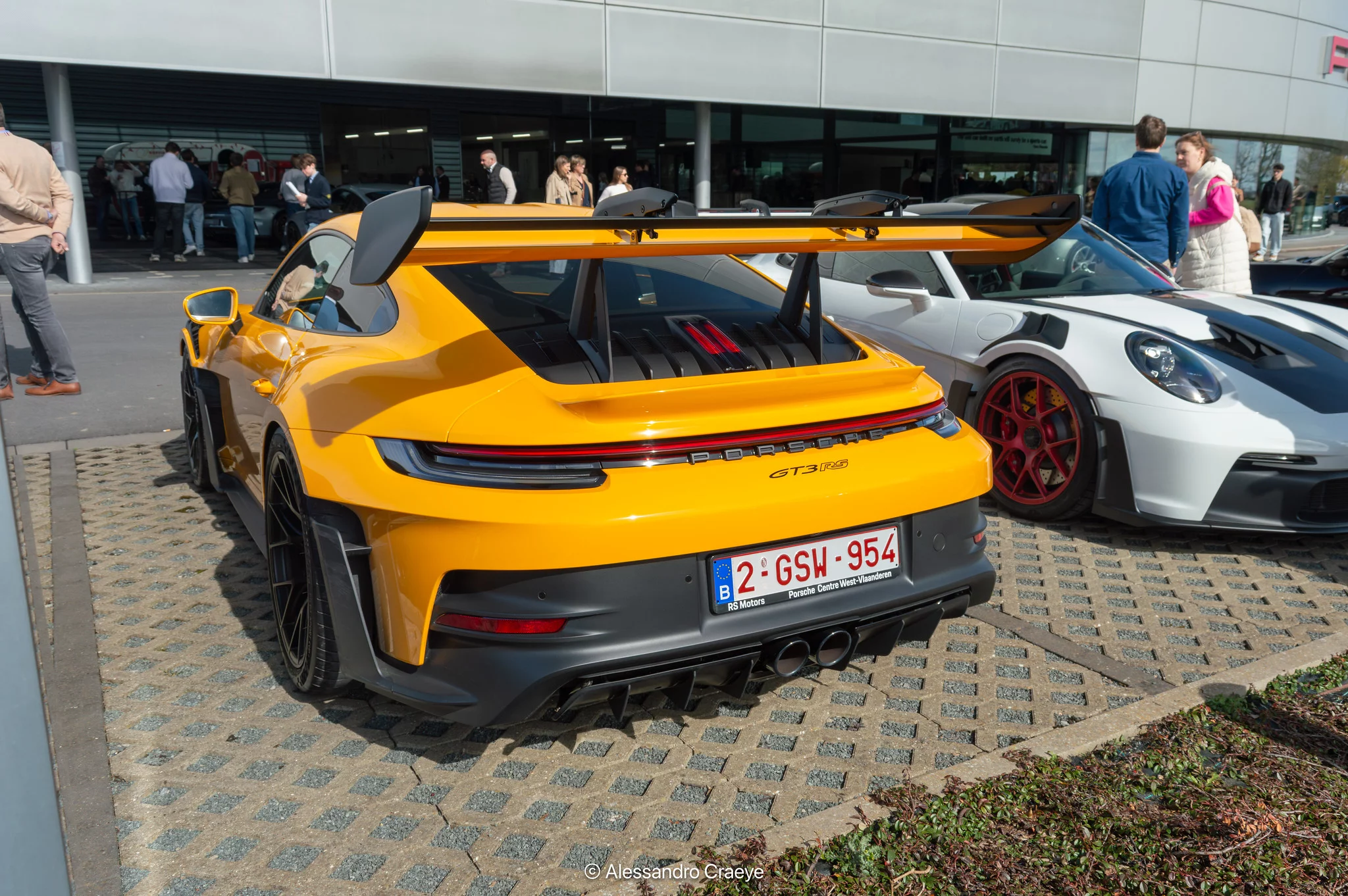 Signal Yellow Porsche 911 GT3 RS