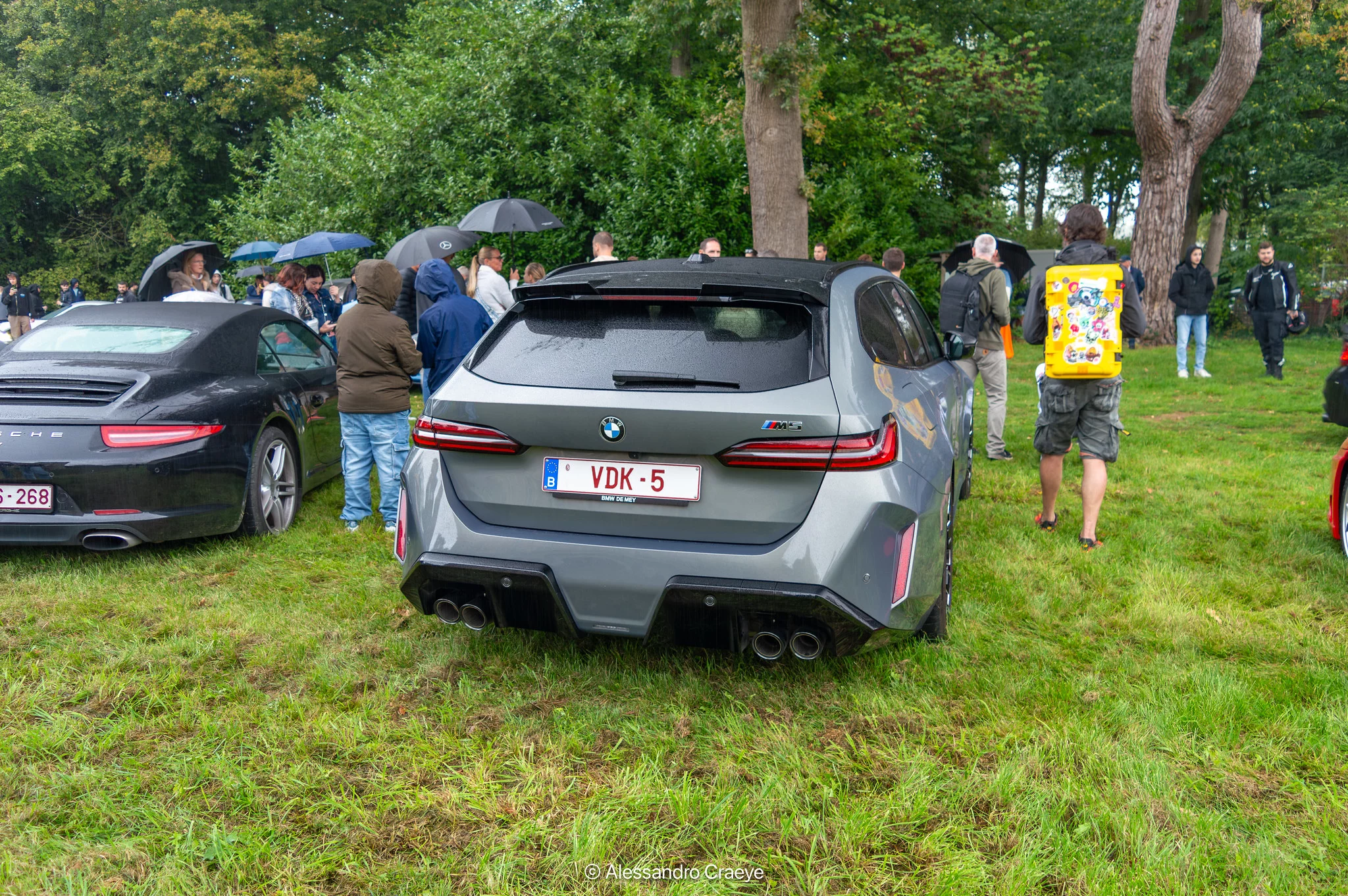 Stratus Grey BMW M5