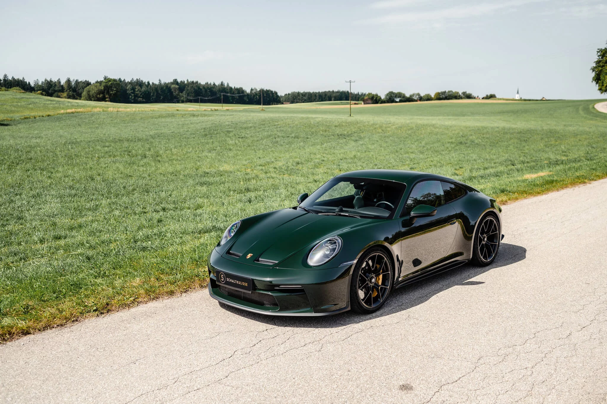 Brewster Green Porsche 911 GT3