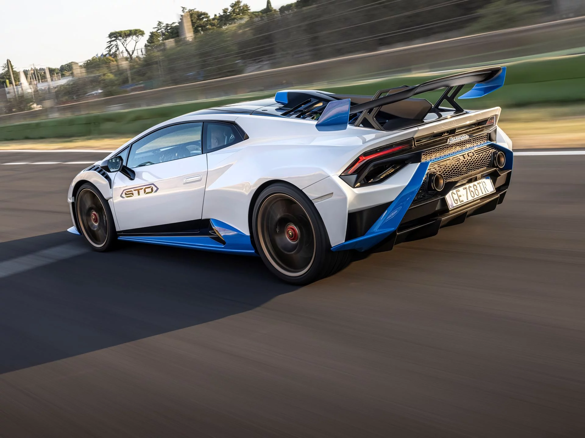 Bianco Asopo Lamborghini Huracán