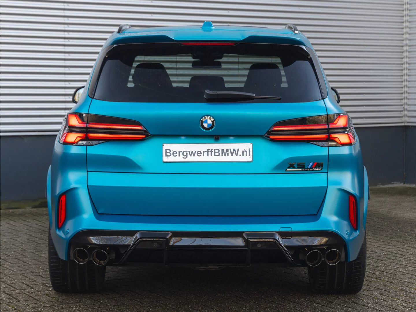 Frozen Tulum Blue BMW X5
