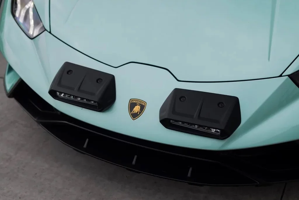 Verde Crystallus Lamborghini Huracán